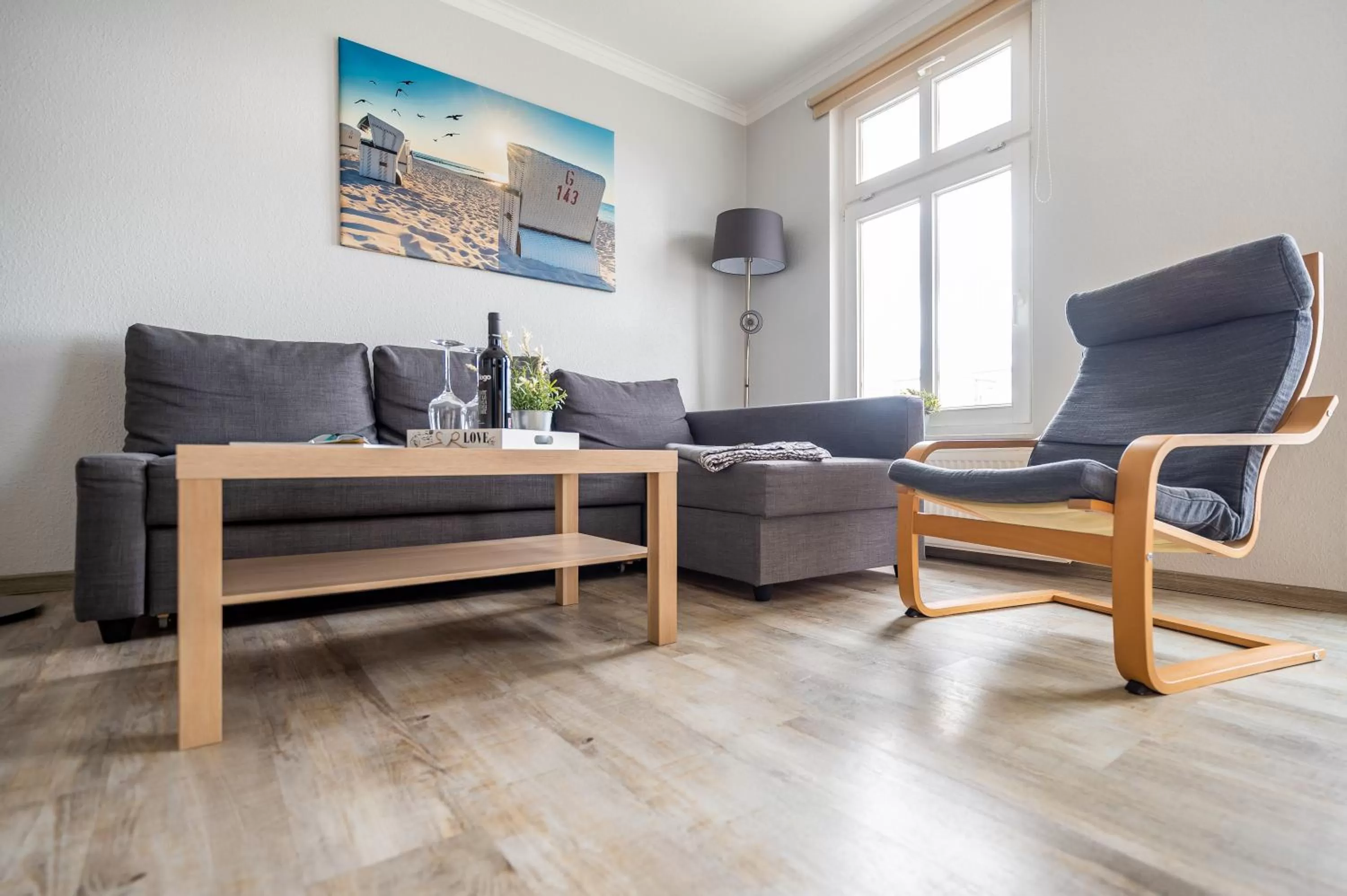 Seating Area in Haus Ferienglück Sauna im Haus