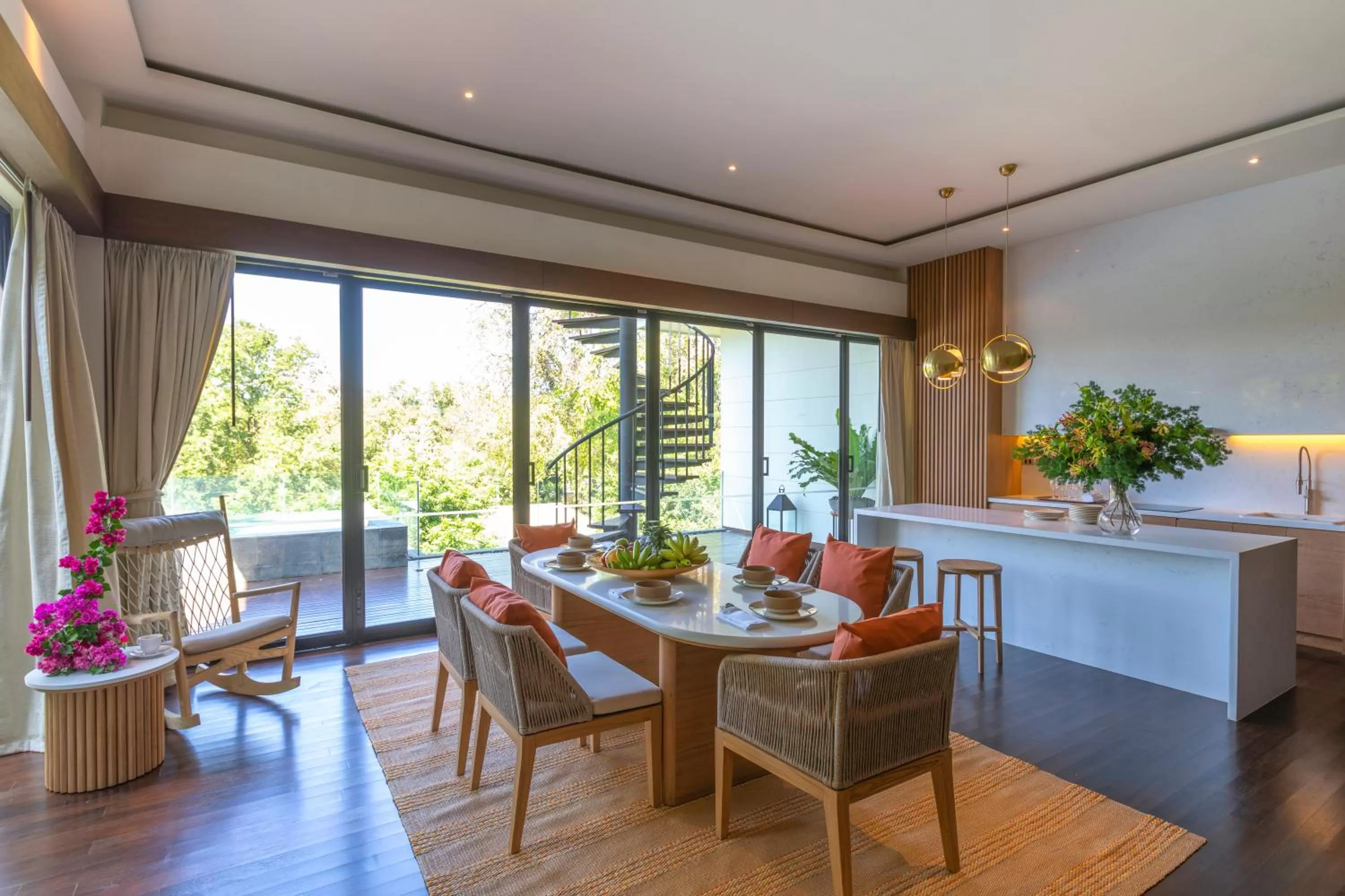 Living room in Cape Nidhra Hotel
