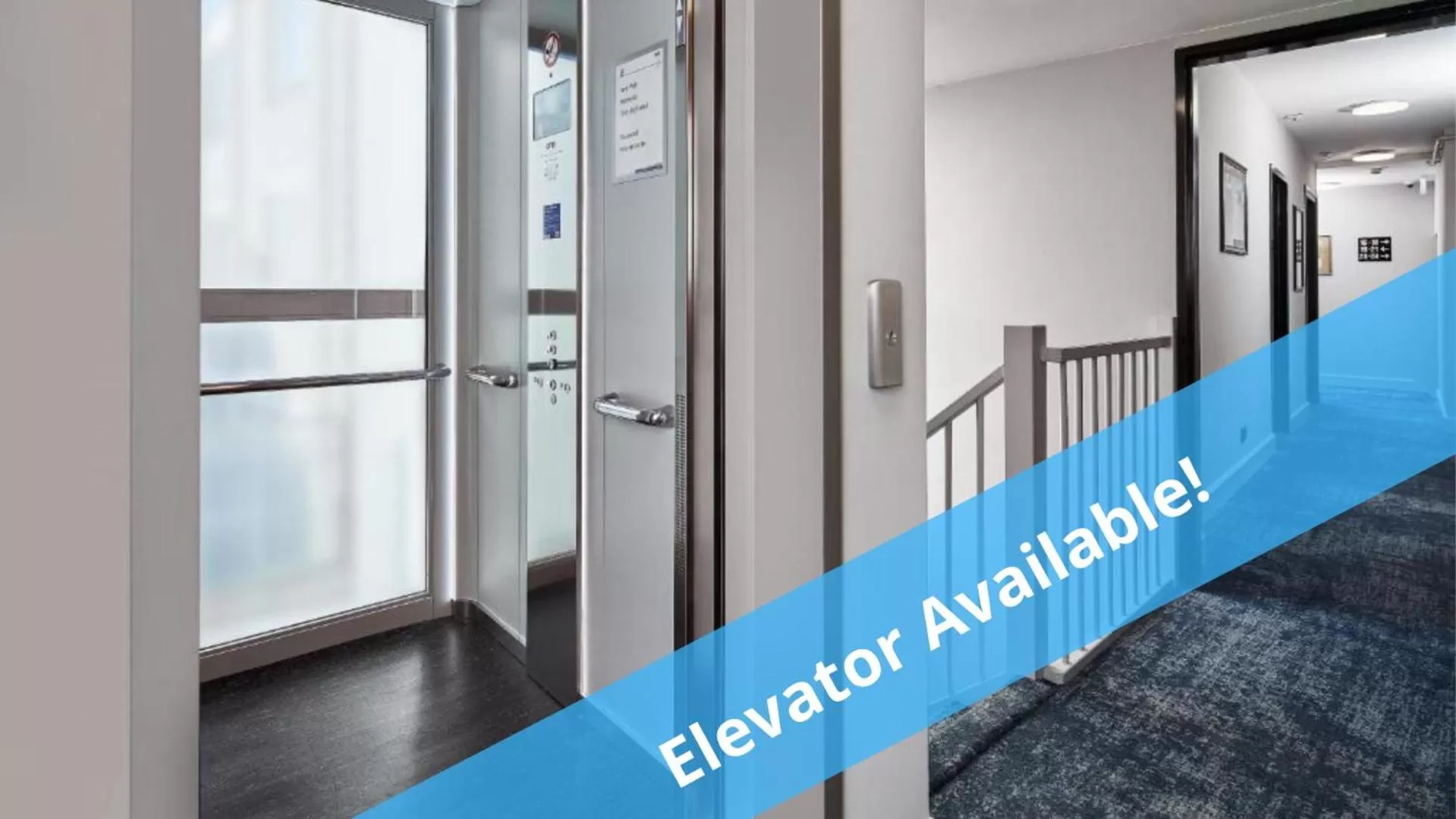 elevator in Boutique Hotel First City