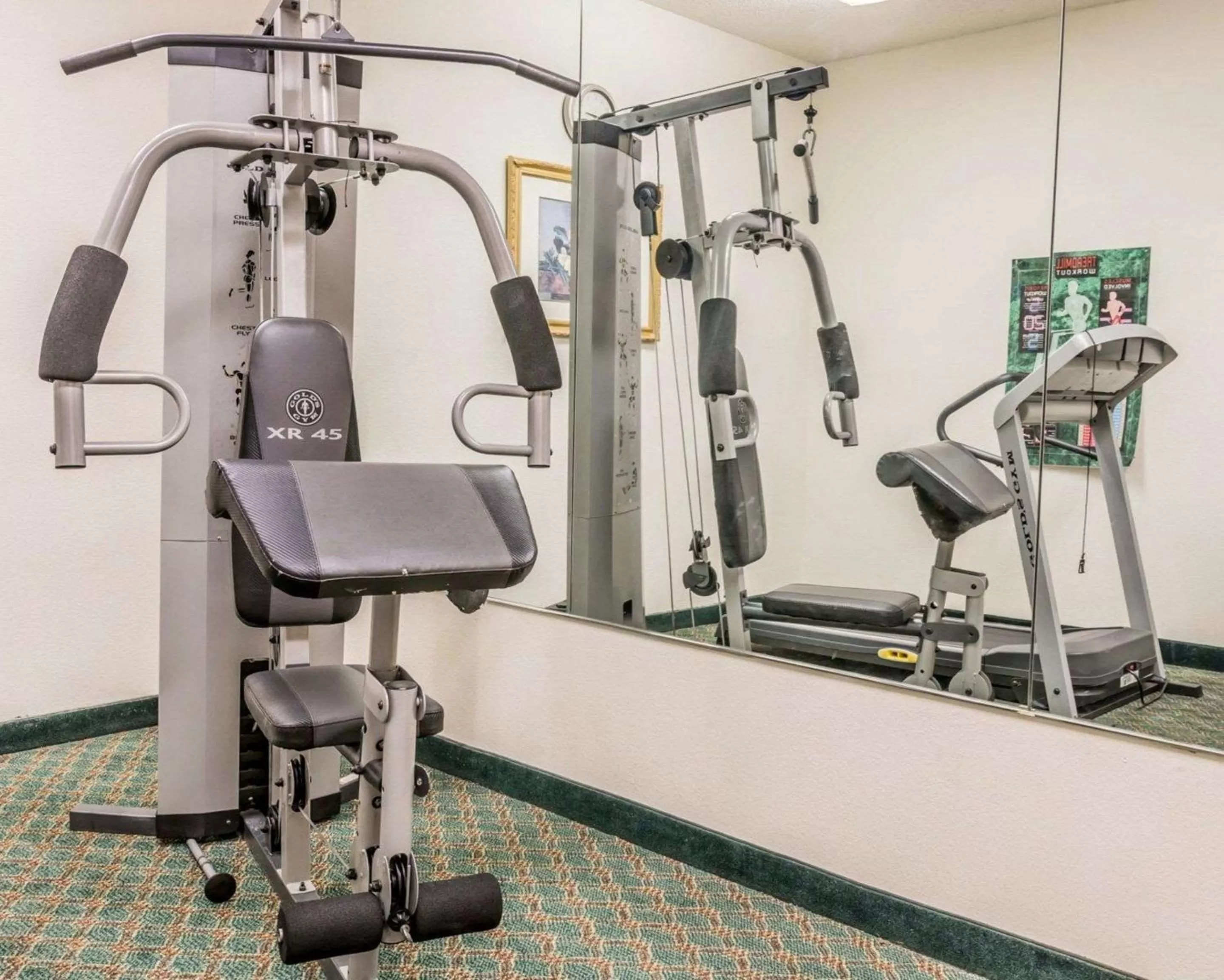 Fitness centre/facilities in Quality Inn Kalamazoo near Wings Stadium