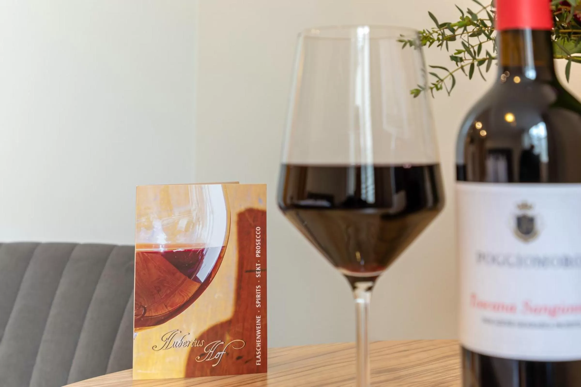 Drinks in Hubertus Hof