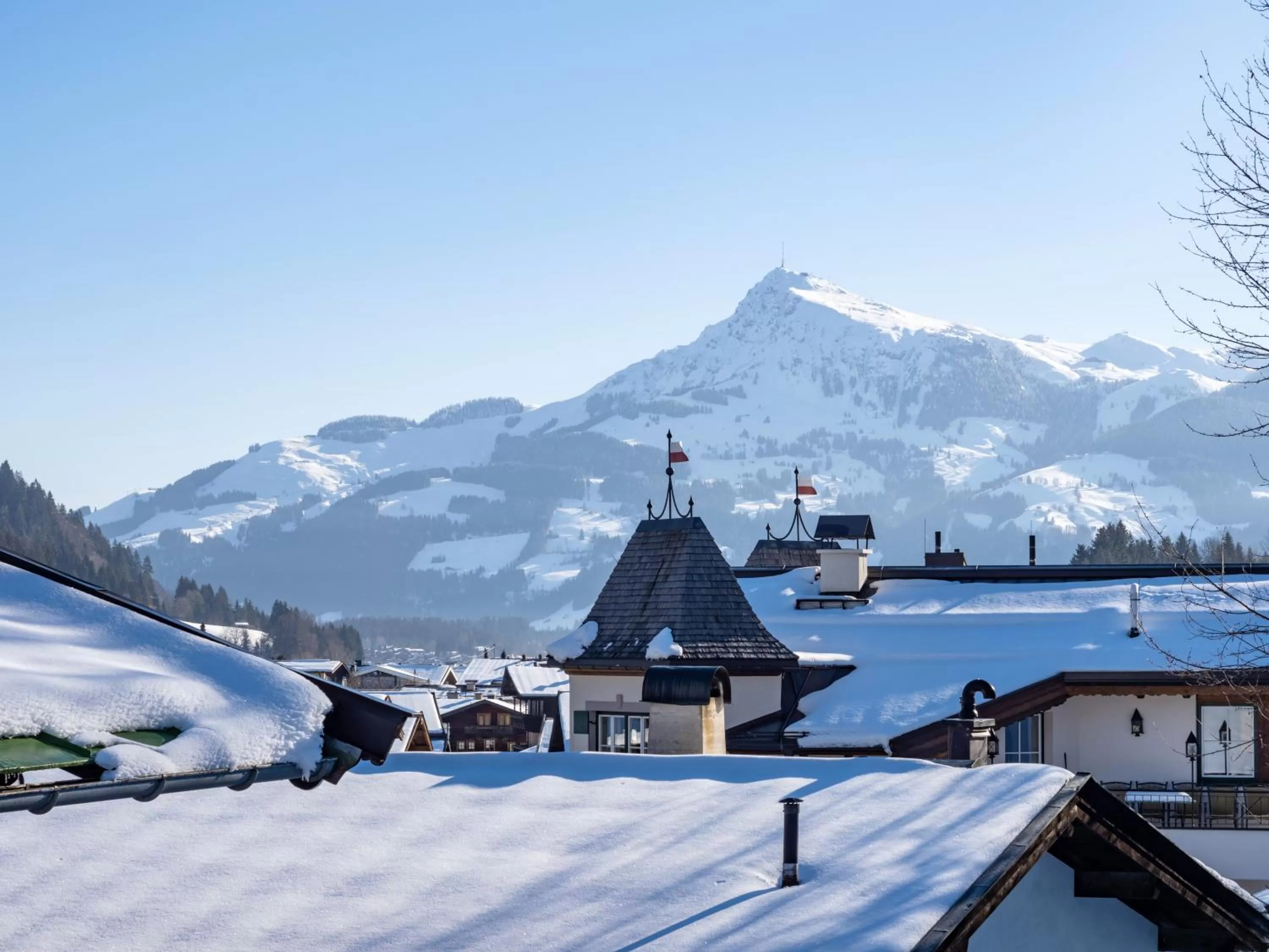 View (from property/room) in Alpen Glück Hotel Unterm Rain garni
