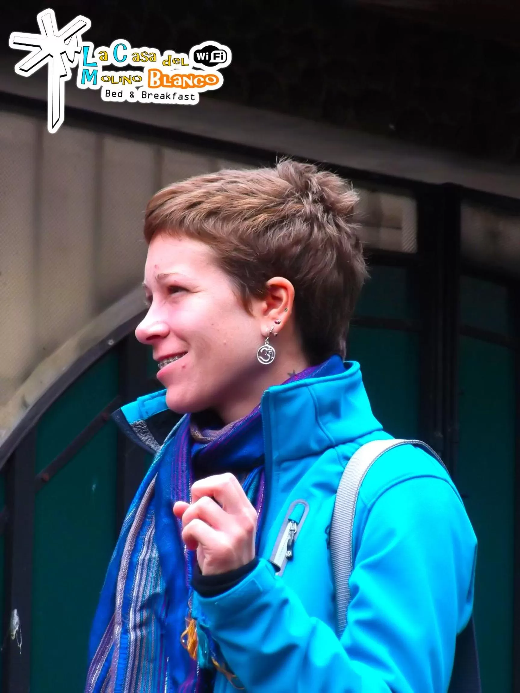 Staff, Children in La Casa del Molino Blanco B&B