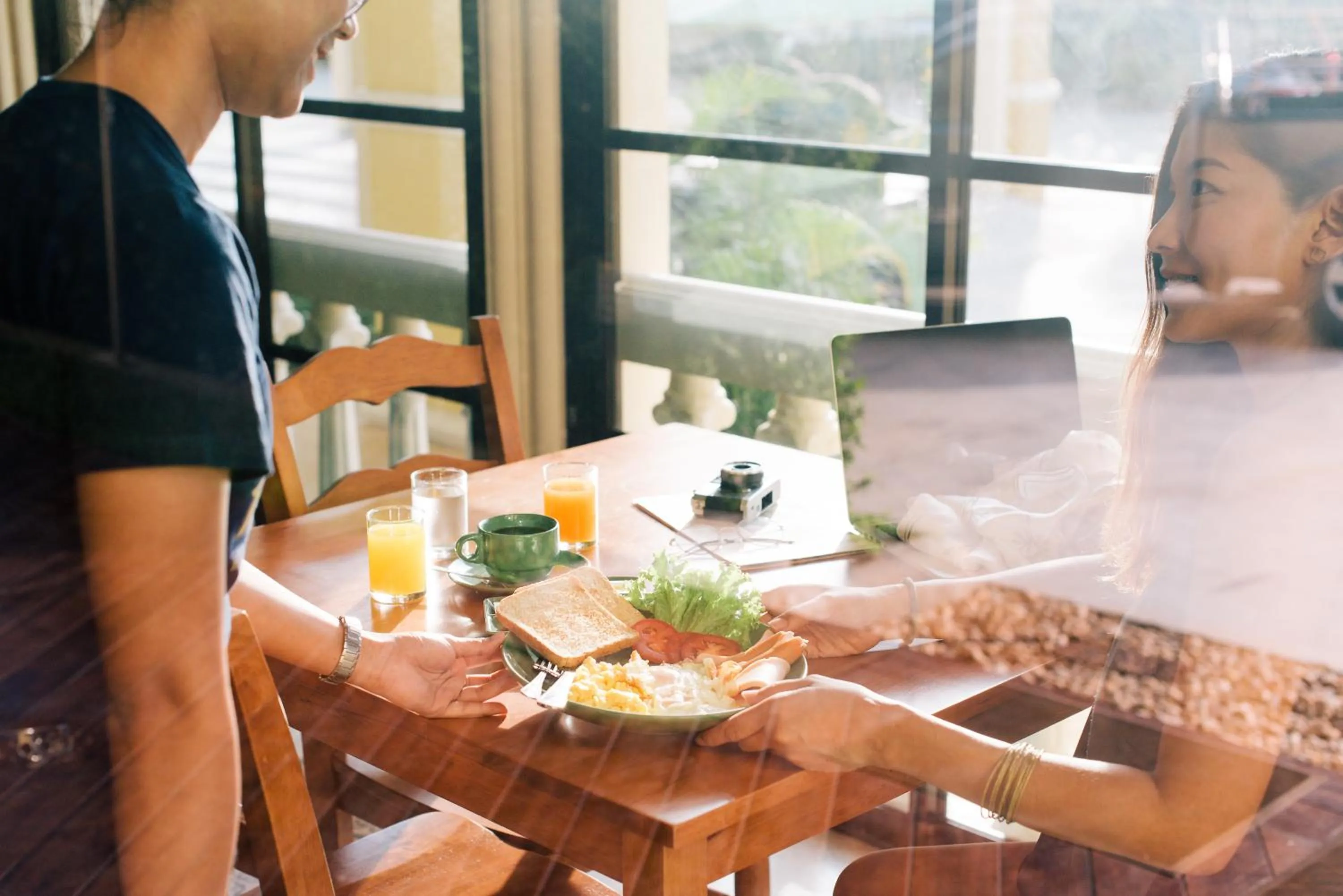 Continental breakfast in ROYAL PINEAPPLE HOTEL l a welcome to wealth and good fortune