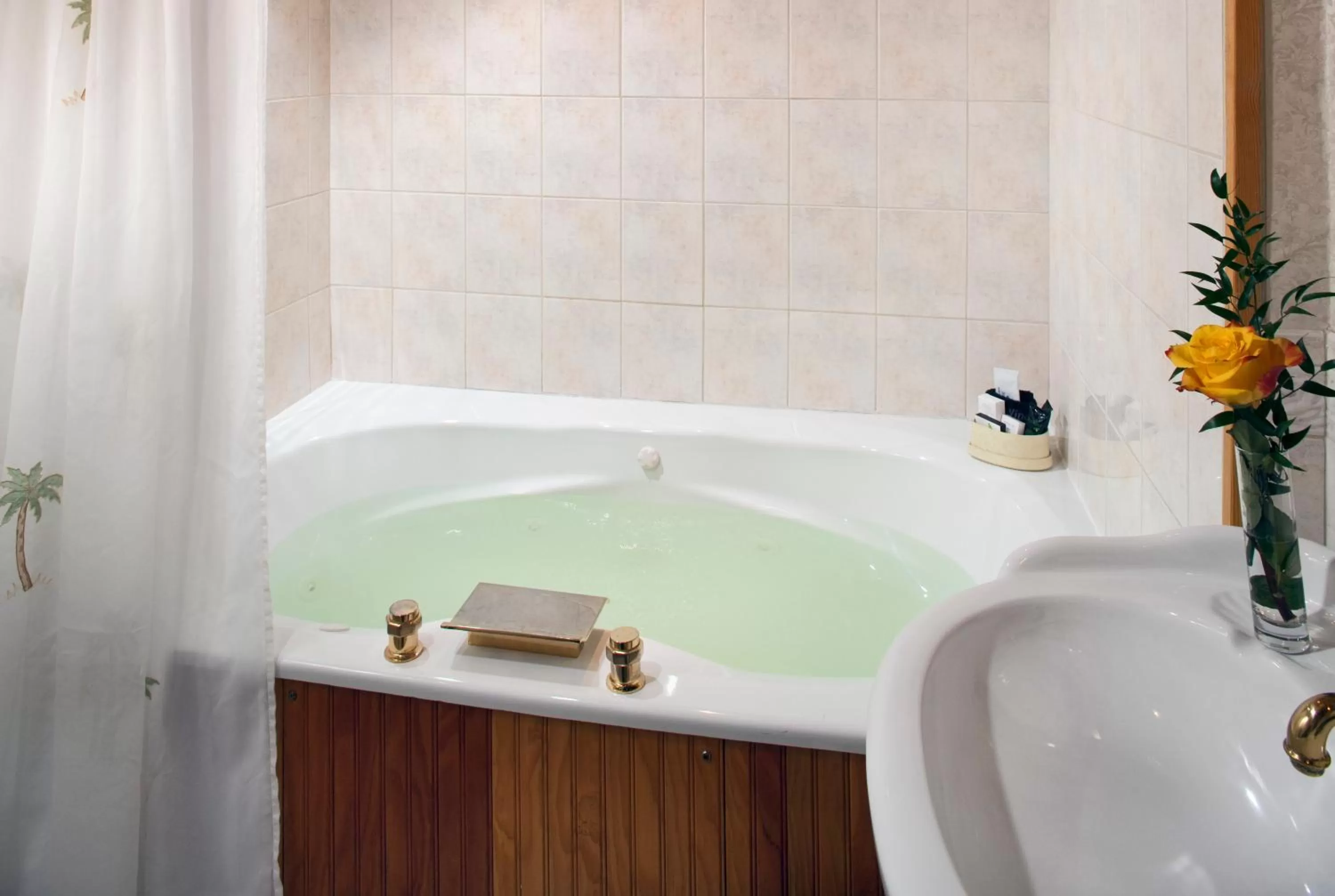 Bathroom in 1802 House Bed & Breakfast