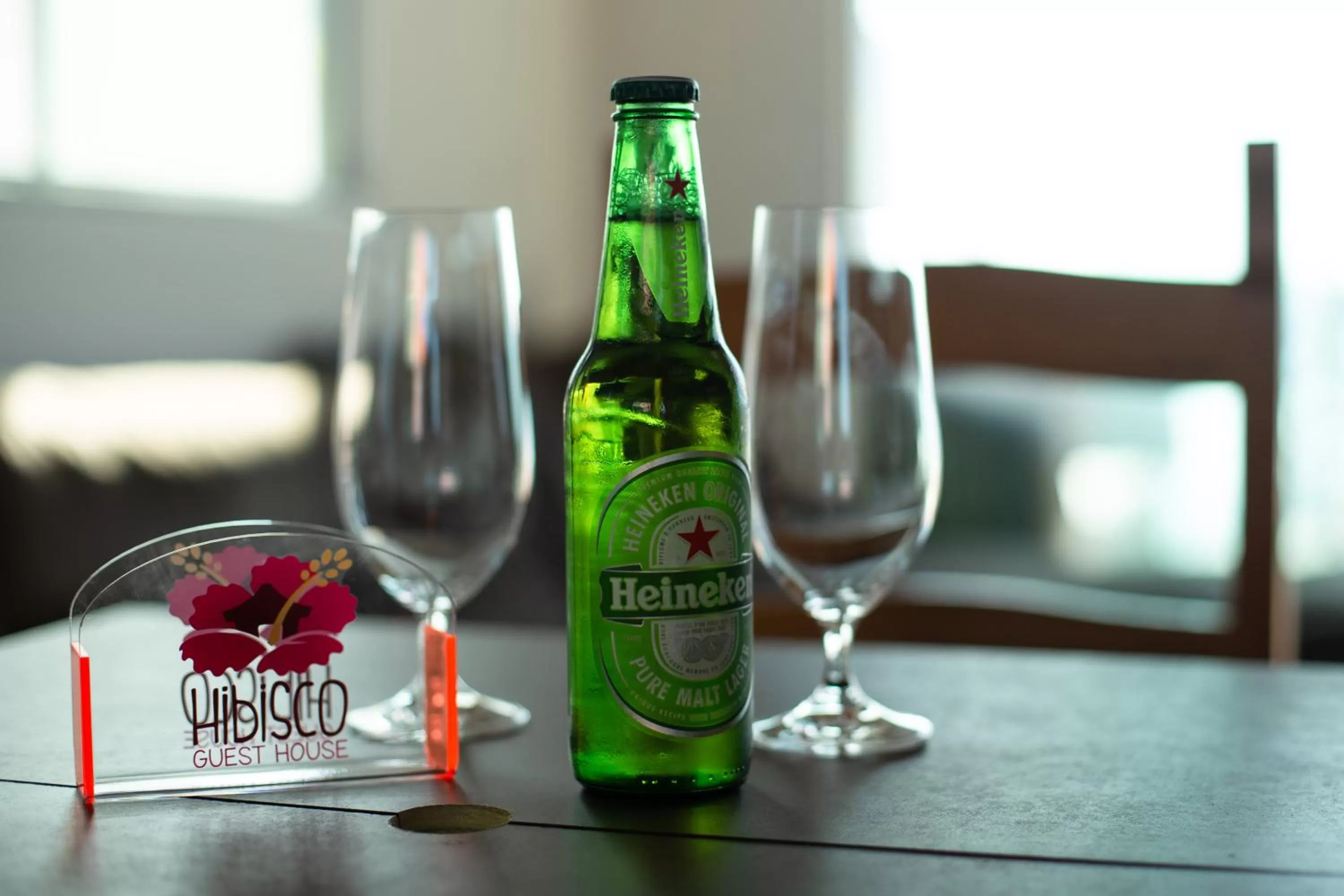 Drinks in Hibisco Guest House