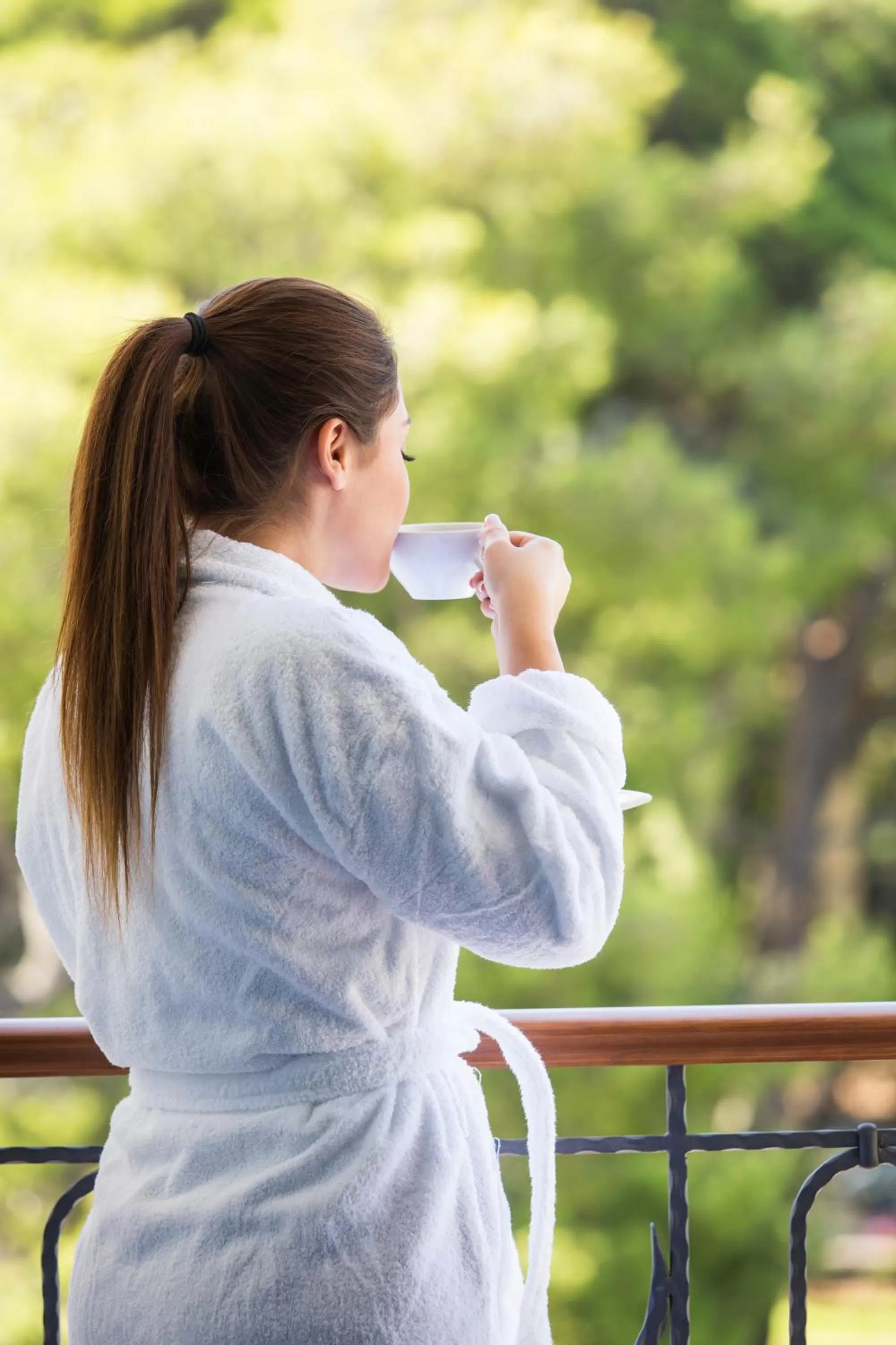 Garden view in Domotel Kastri
