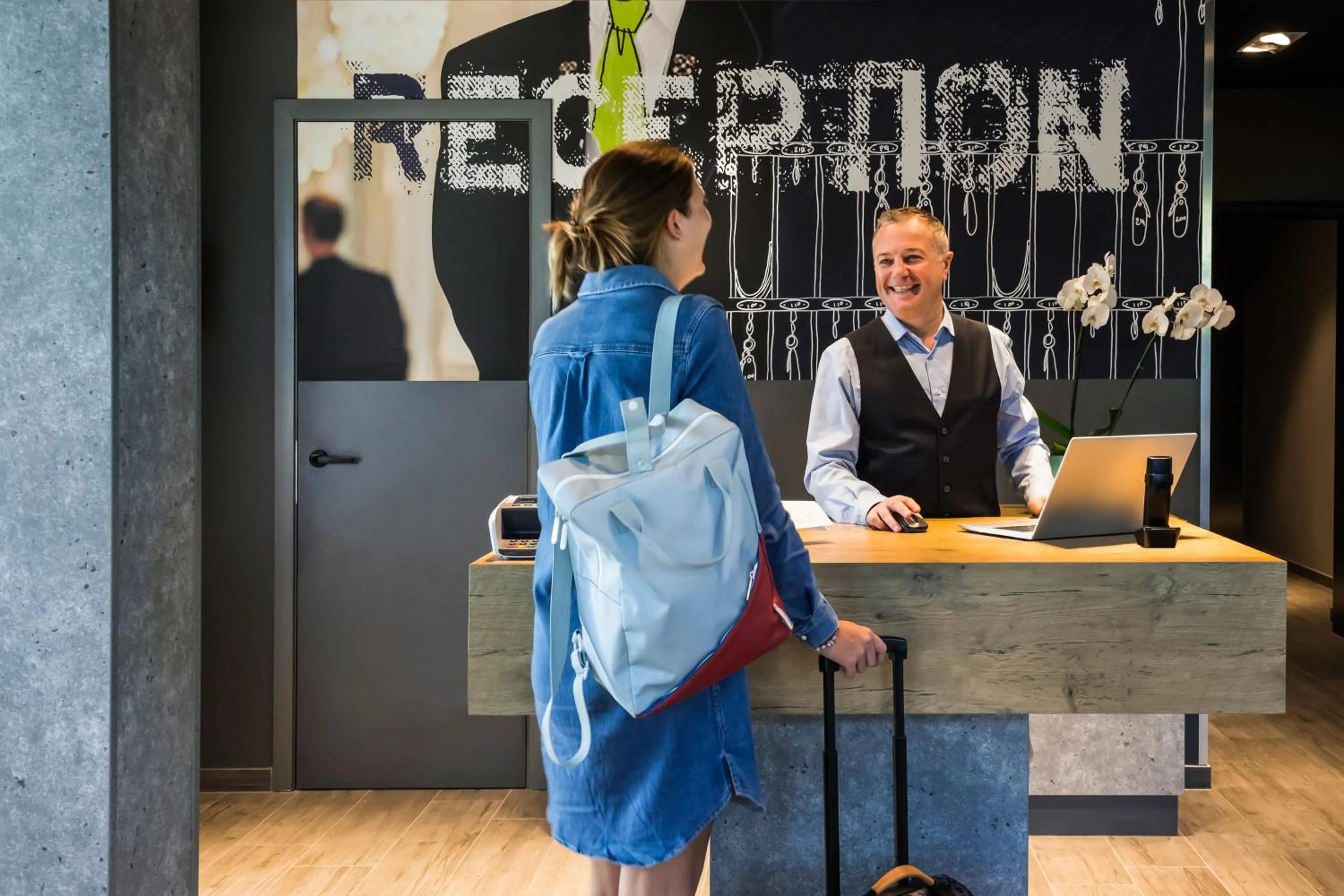 Staff in ibis Budget Knokke