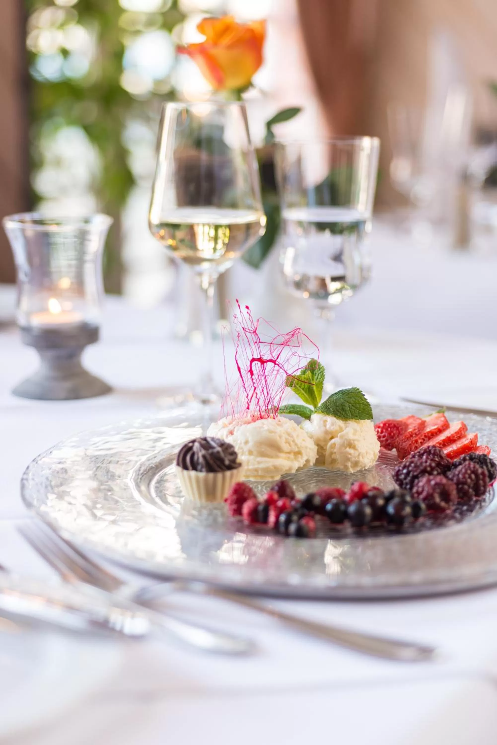 Food close-up in Schlosshotel Weilburg