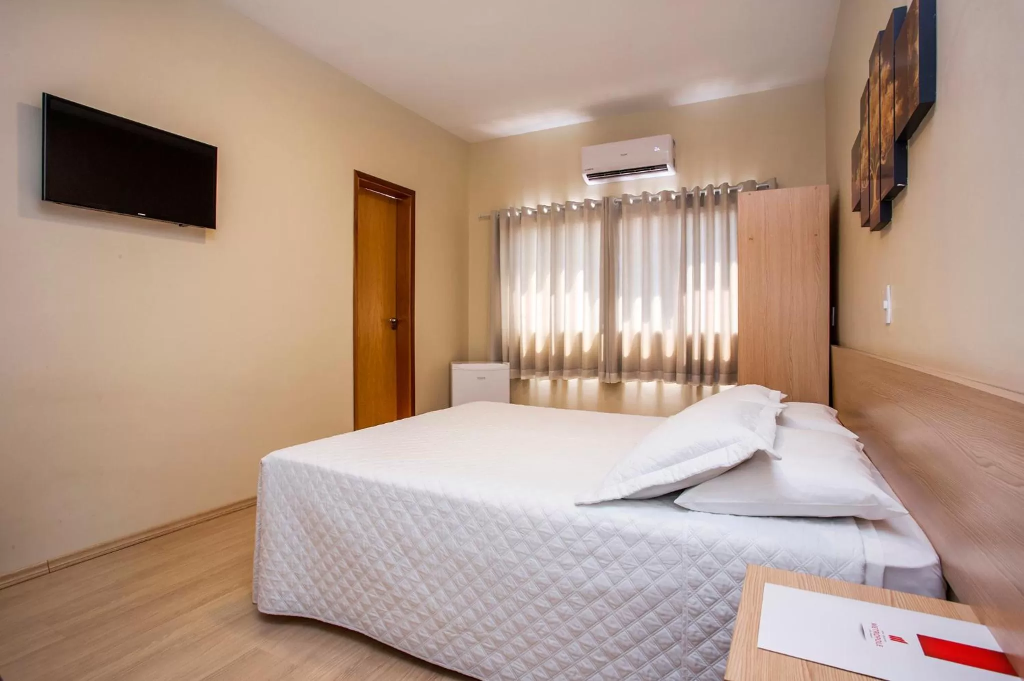 Bed in Hotel Metrópole Paulínia