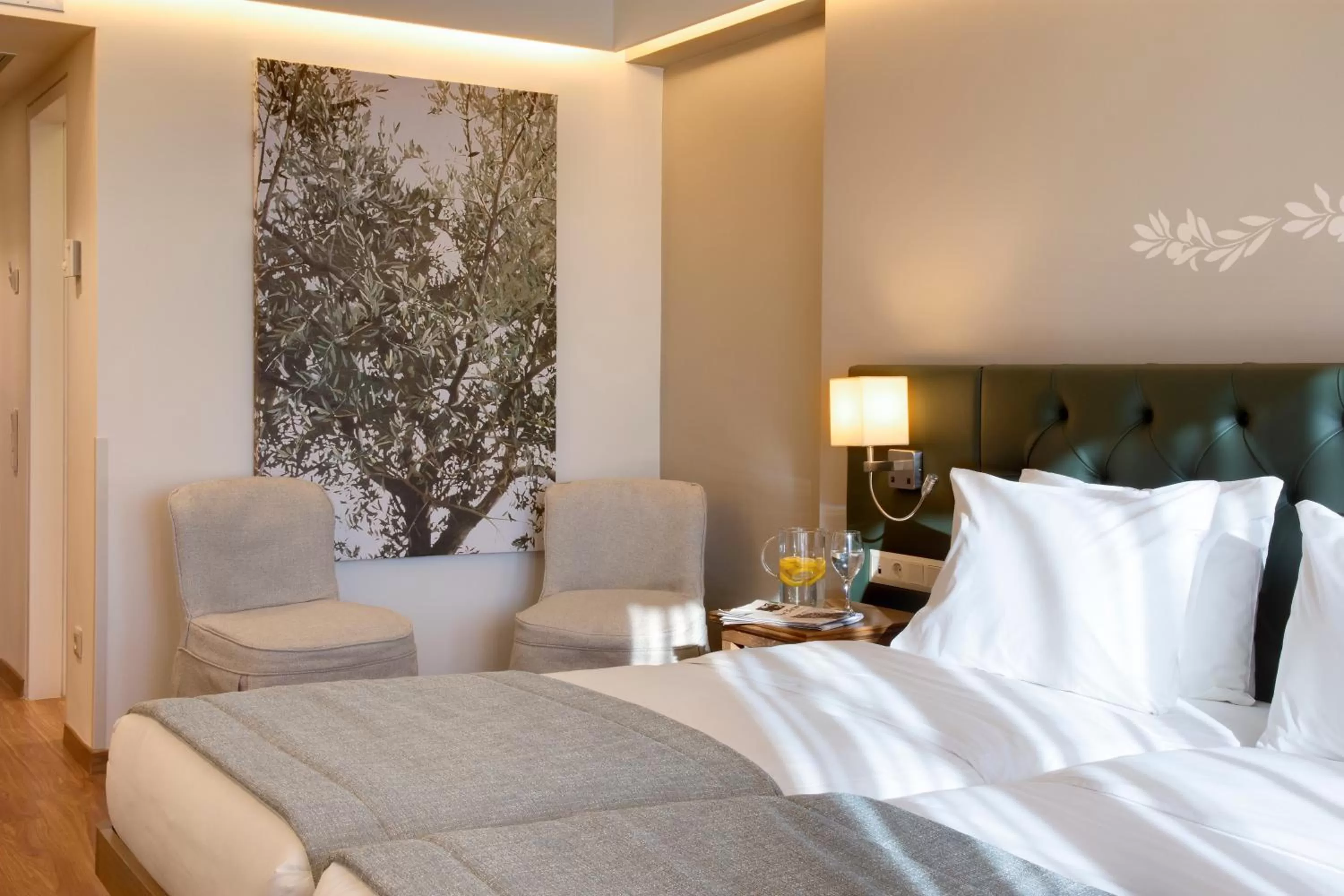 Bed in Titania Hotel