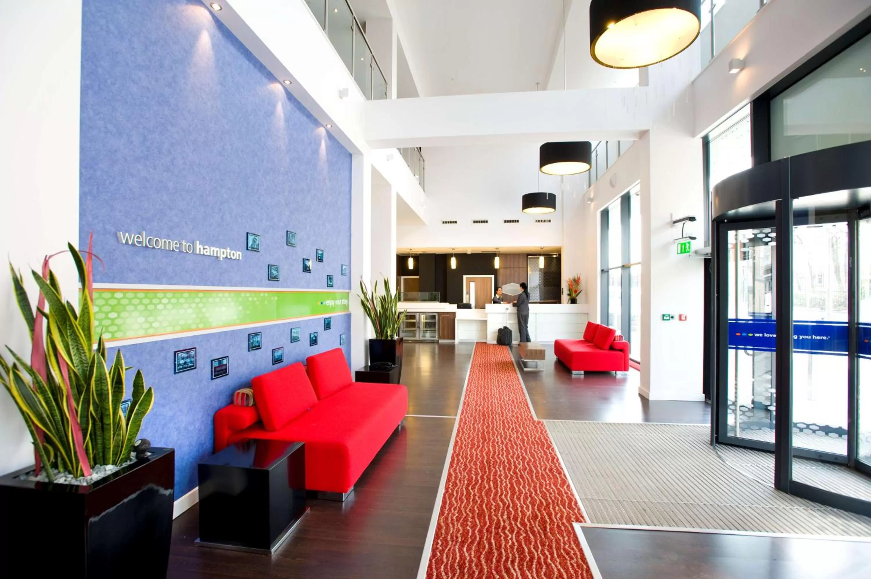 Lobby or reception in Hampton By Hilton Liverpool City Centre