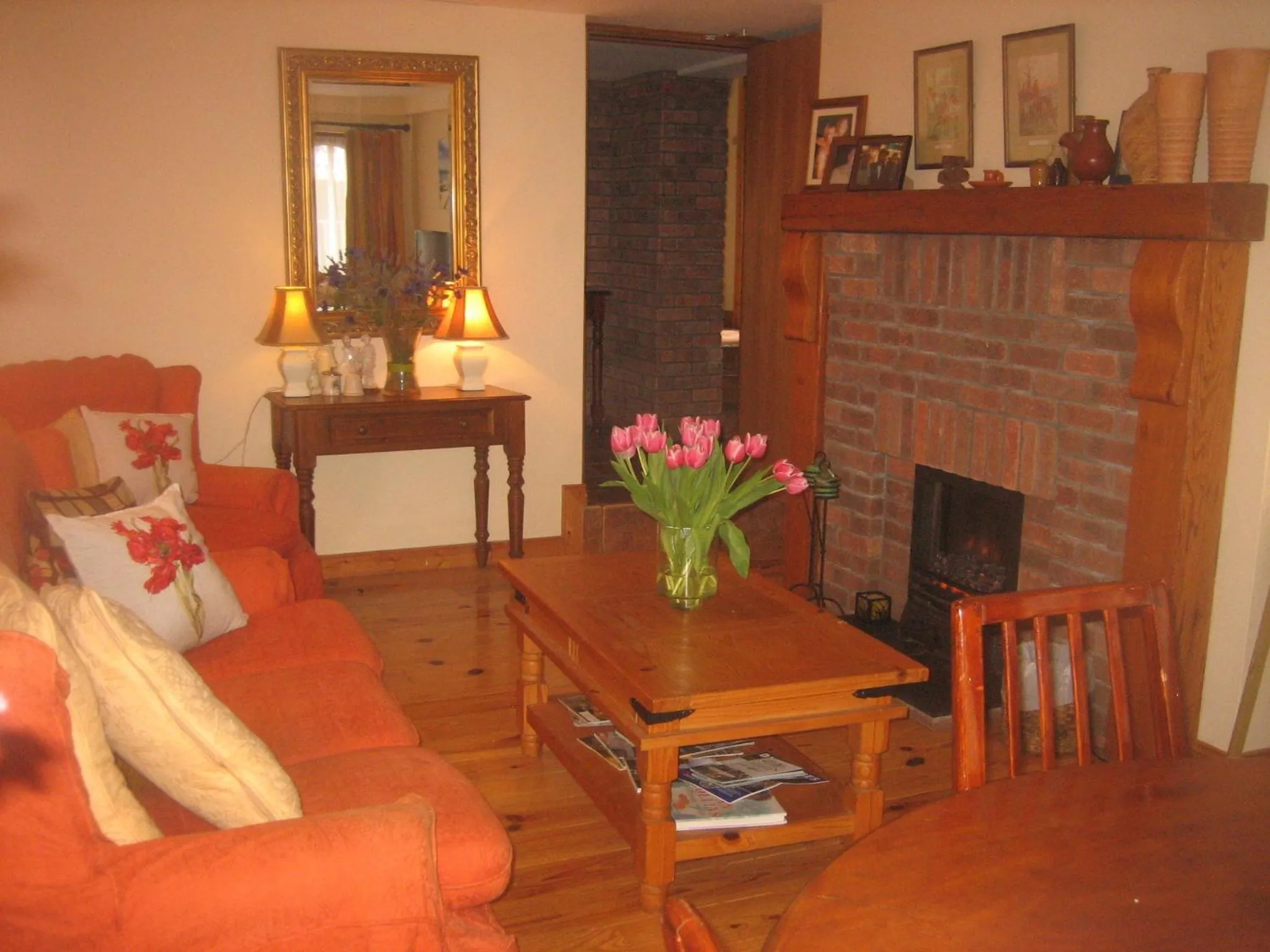 Living room in Ashleigh Guest House