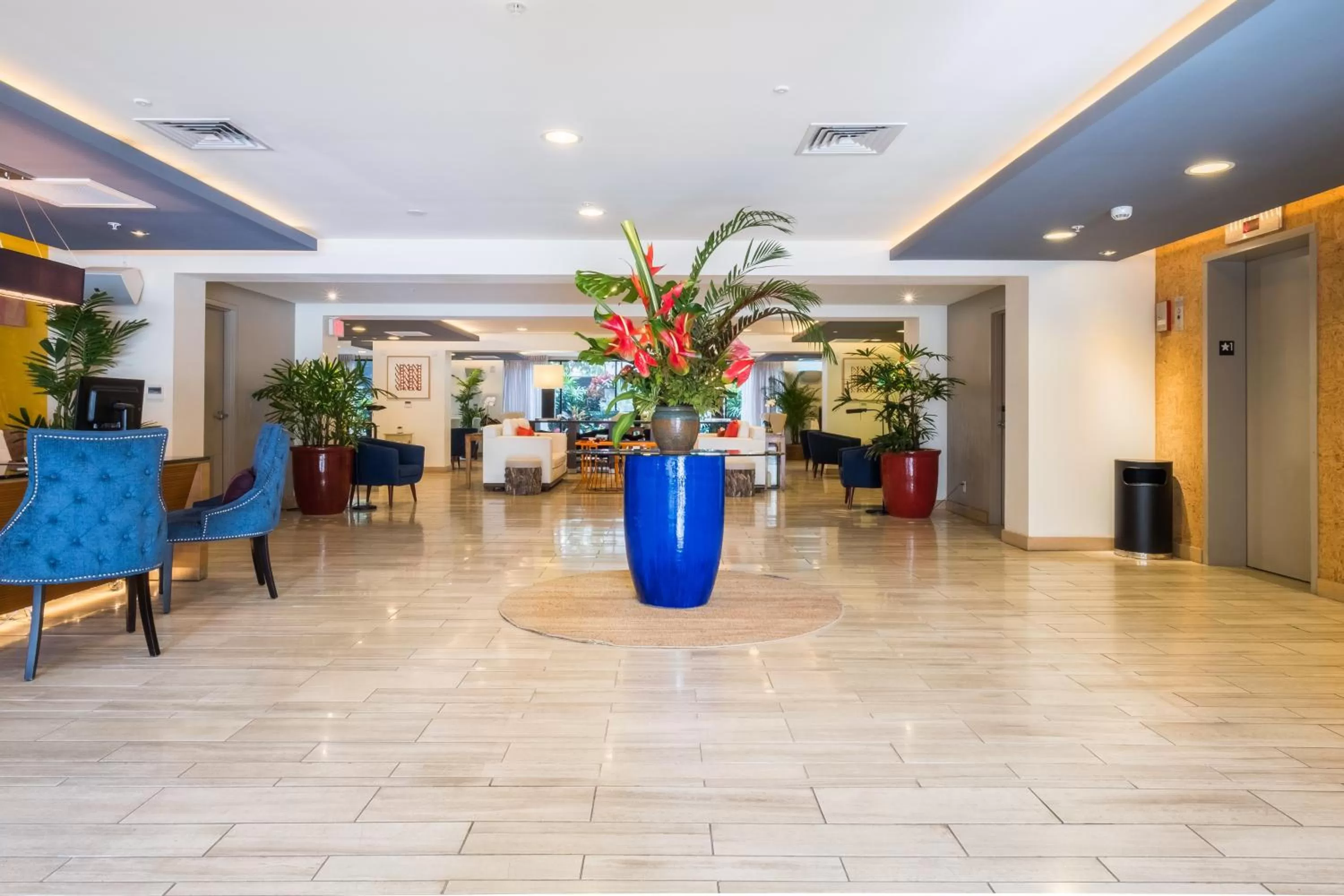 Lobby or reception in VIVE Hotel Waikiki