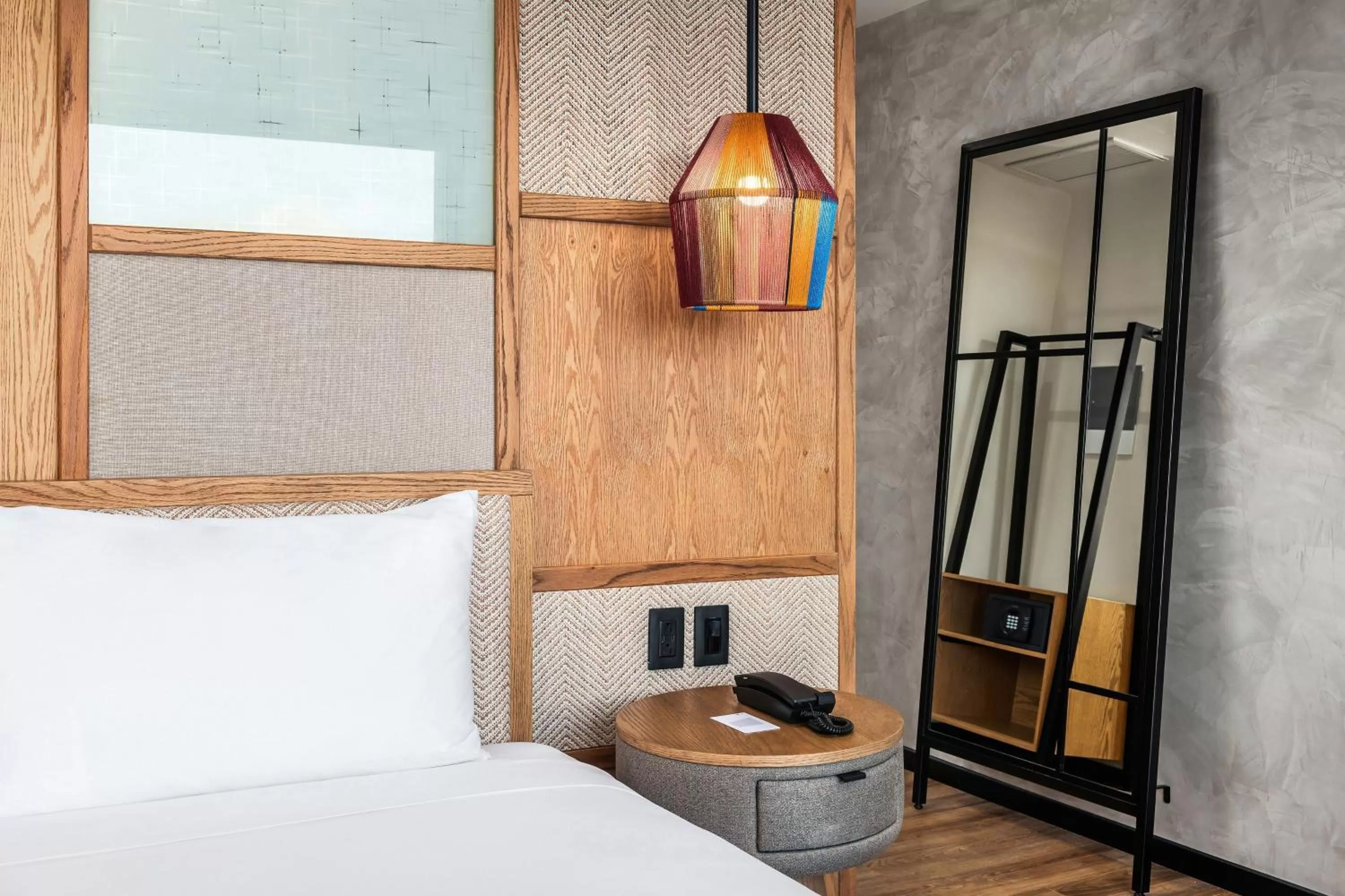 Photo of the whole room, Bed in Aloft Tulum