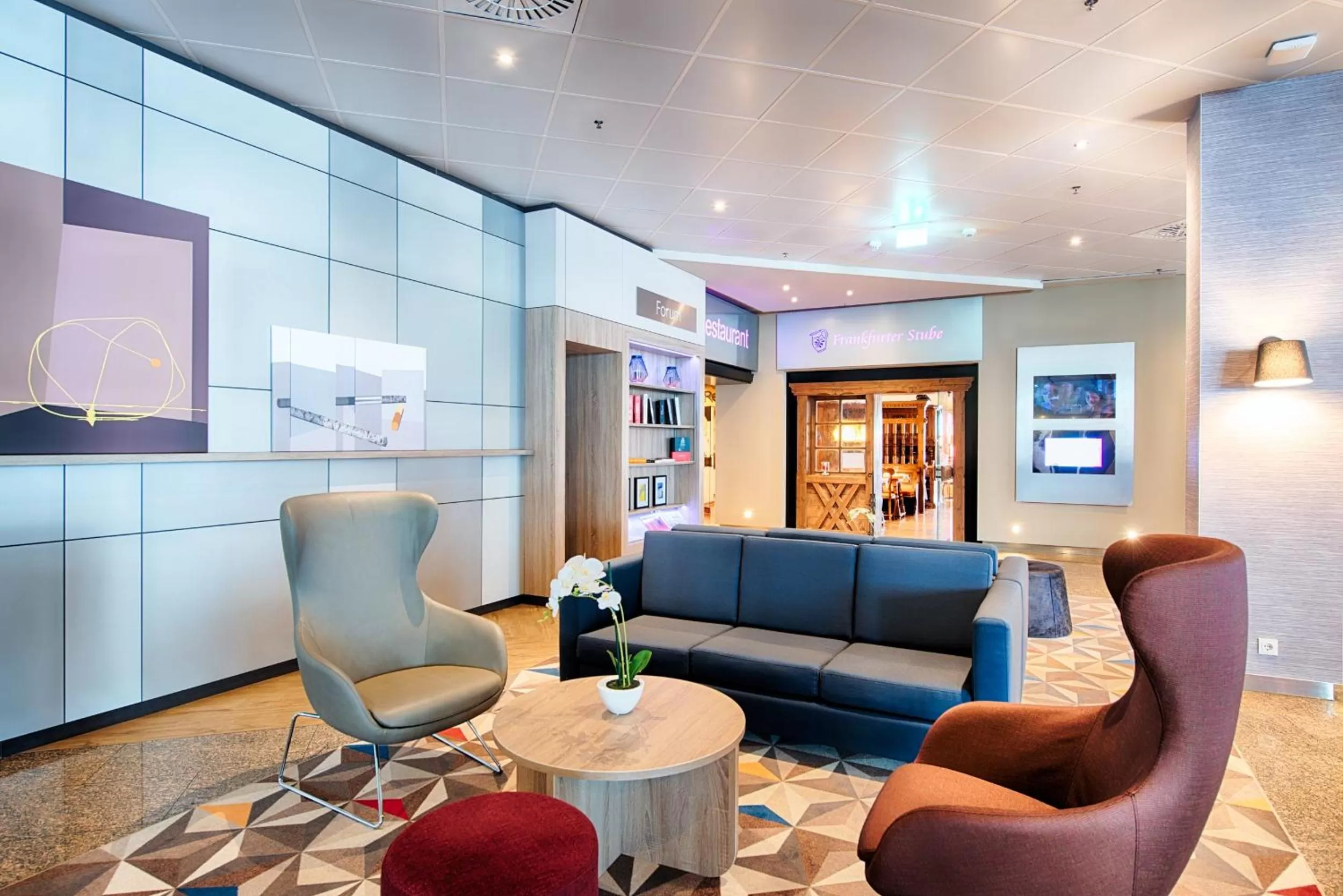 Property building in Crowne Plaza Frankfurt Congress Hotel by IHG