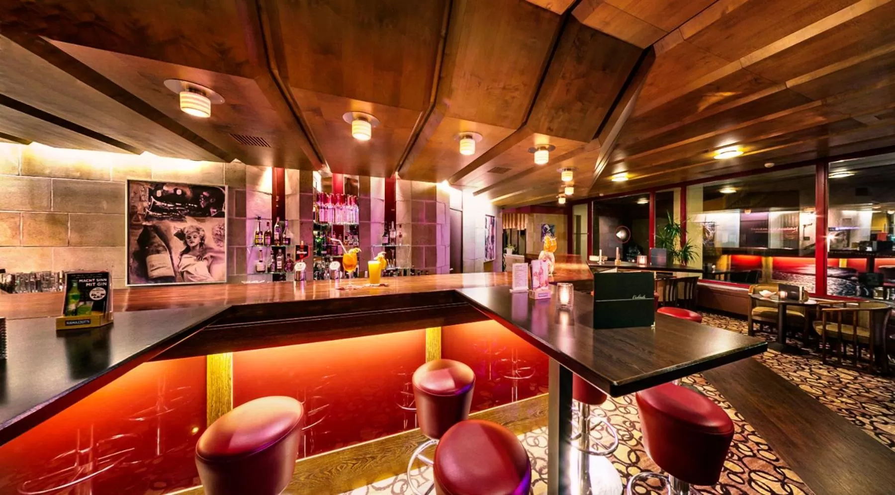 Lounge or bar in Berghotel Bastei