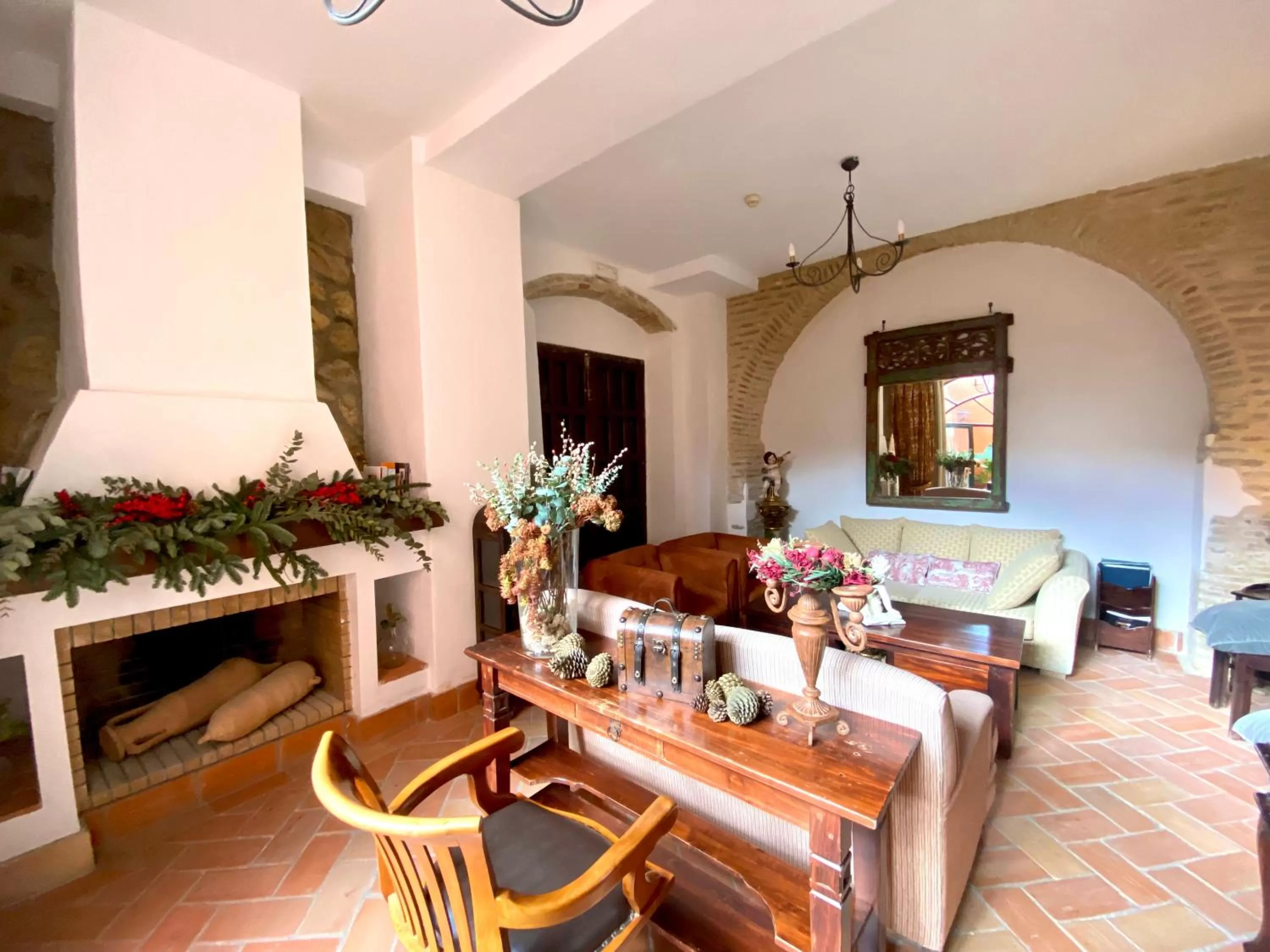 Living room in El Rincón de las Descalzas