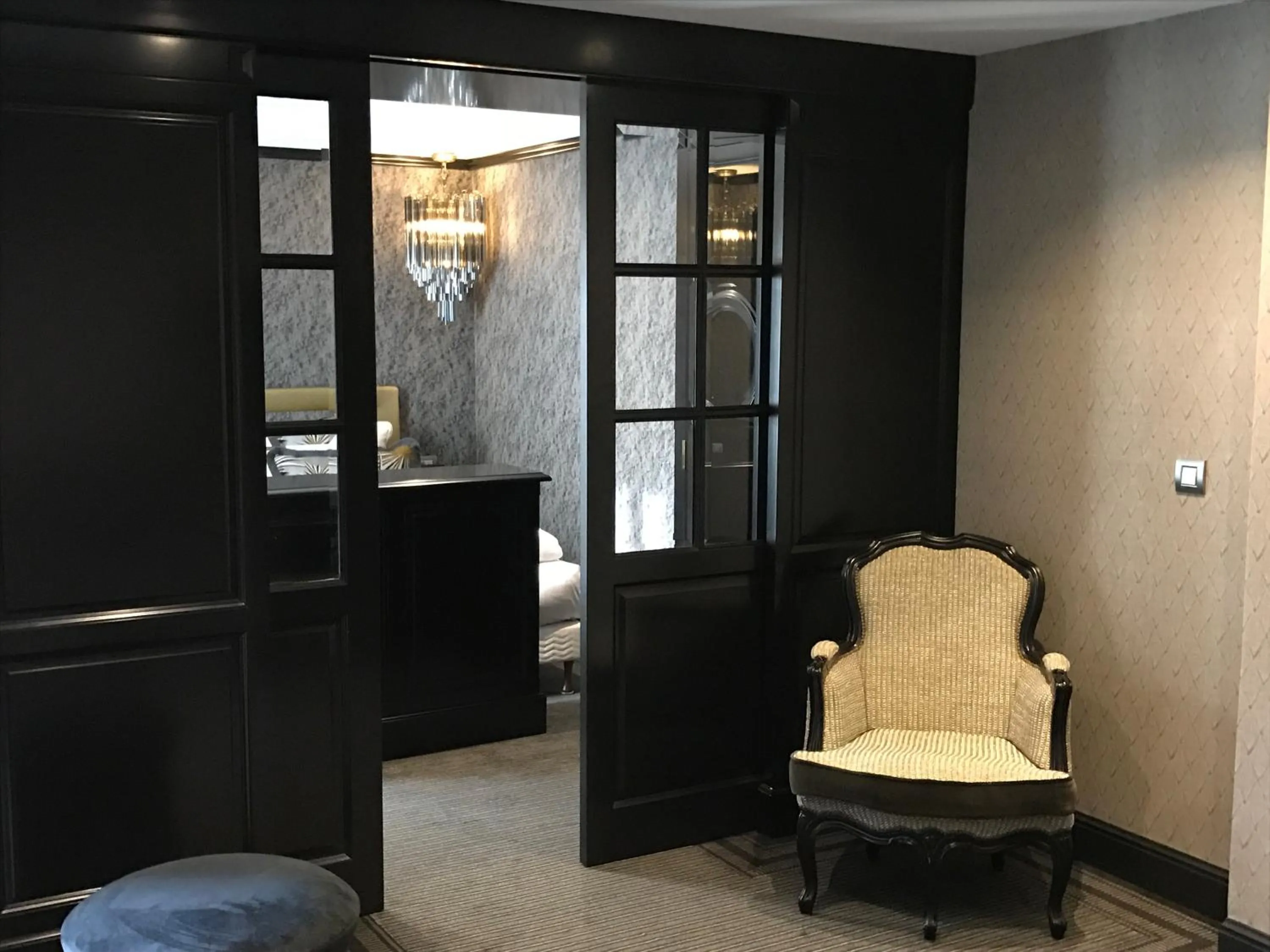 Seating area in Hôtel George Washington