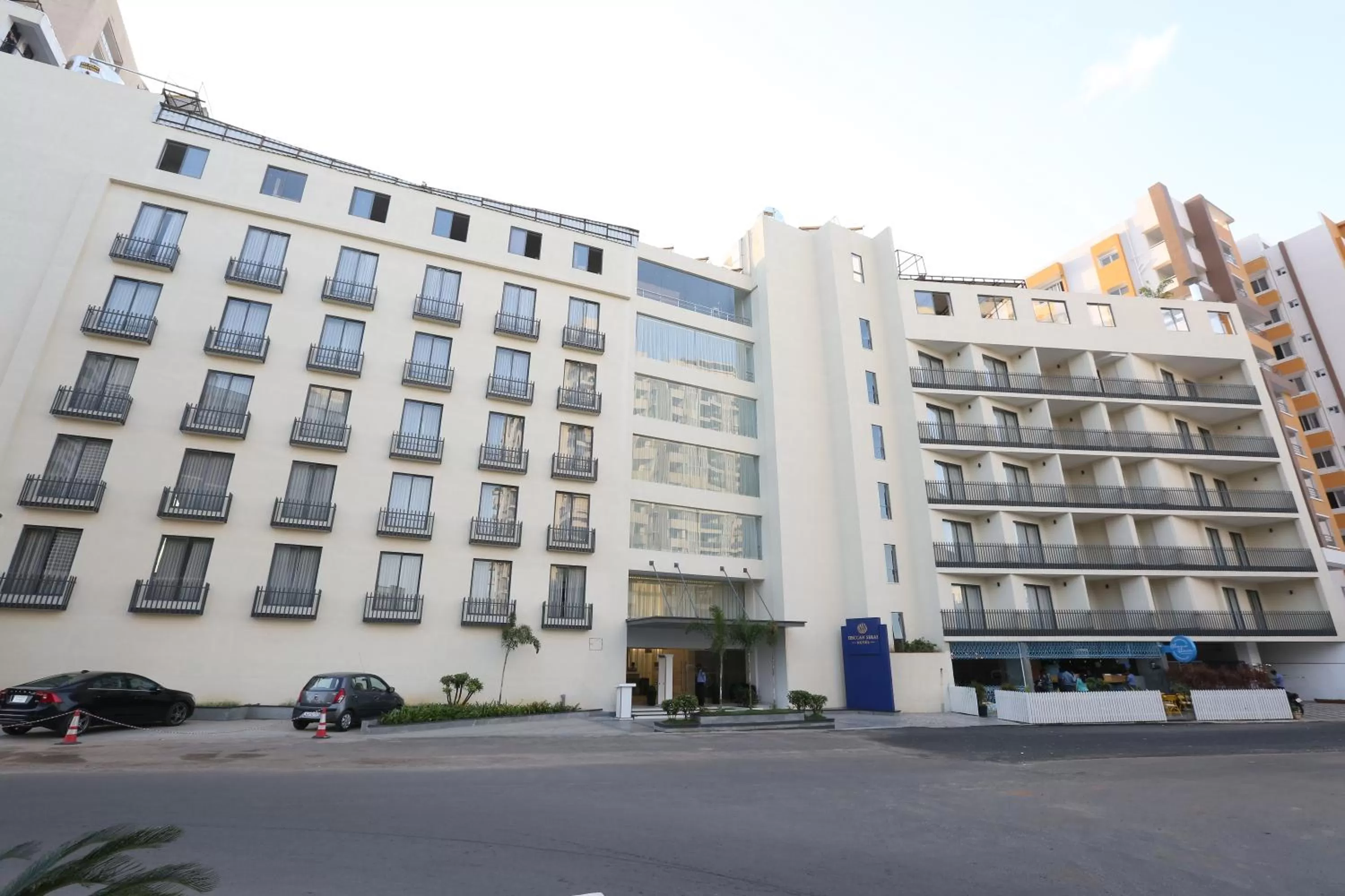 Facade/entrance in Hotel Deccan Serai, HITEC CITY, HYDERABAD