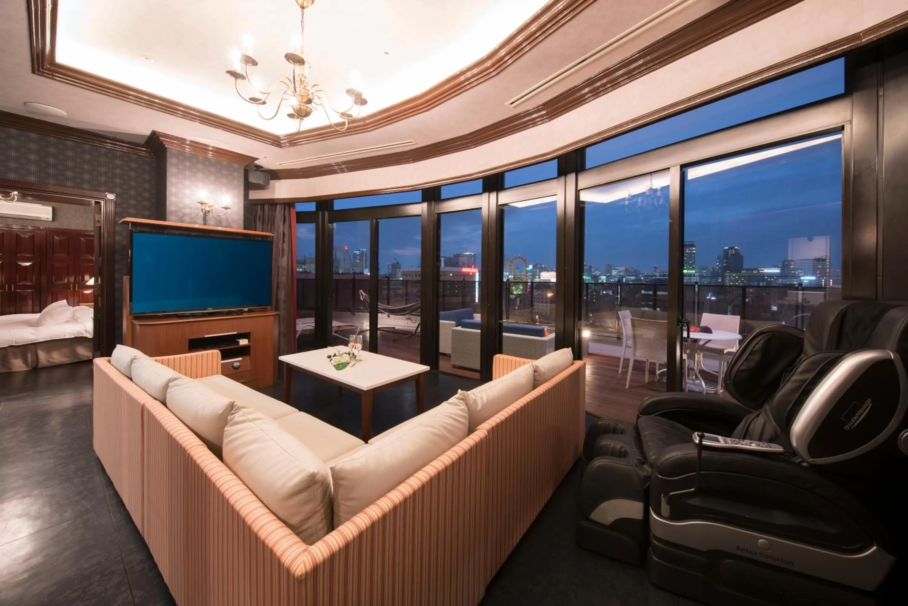 Living room in Hotel Alps