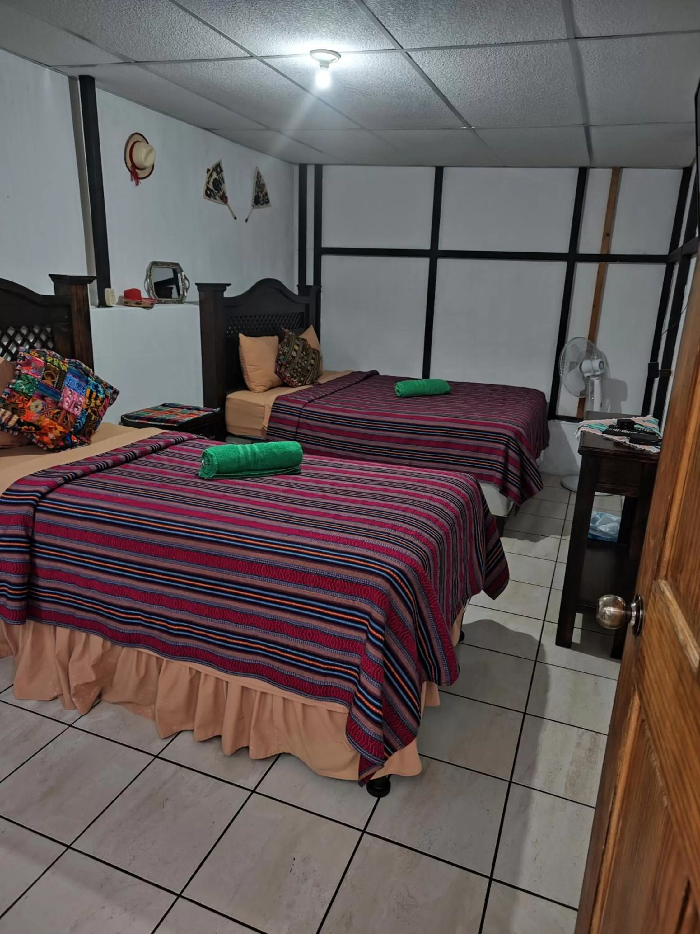 Bed in Francisco's rest house hotel