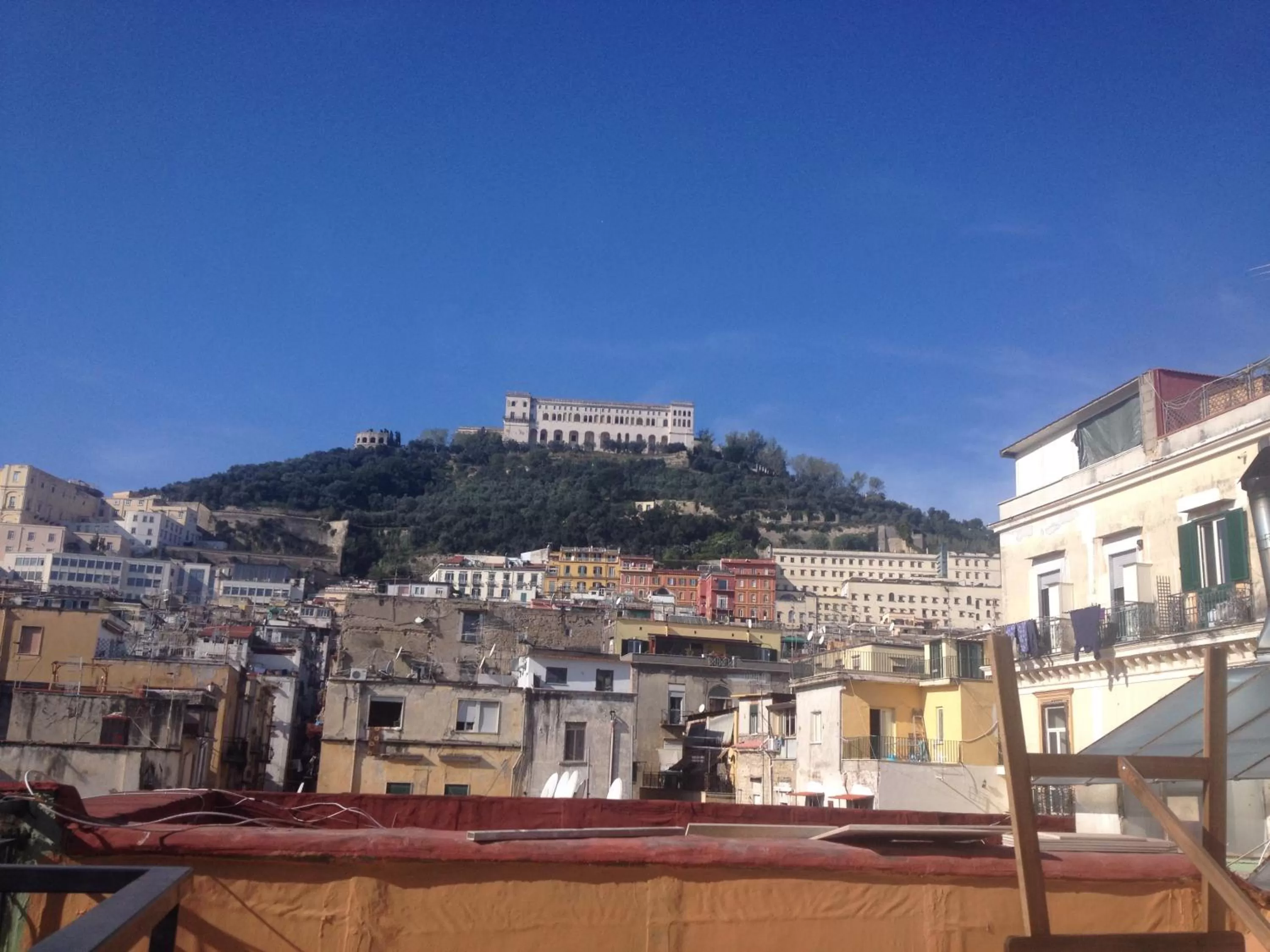 Landmark view in Terrazza Partenopea