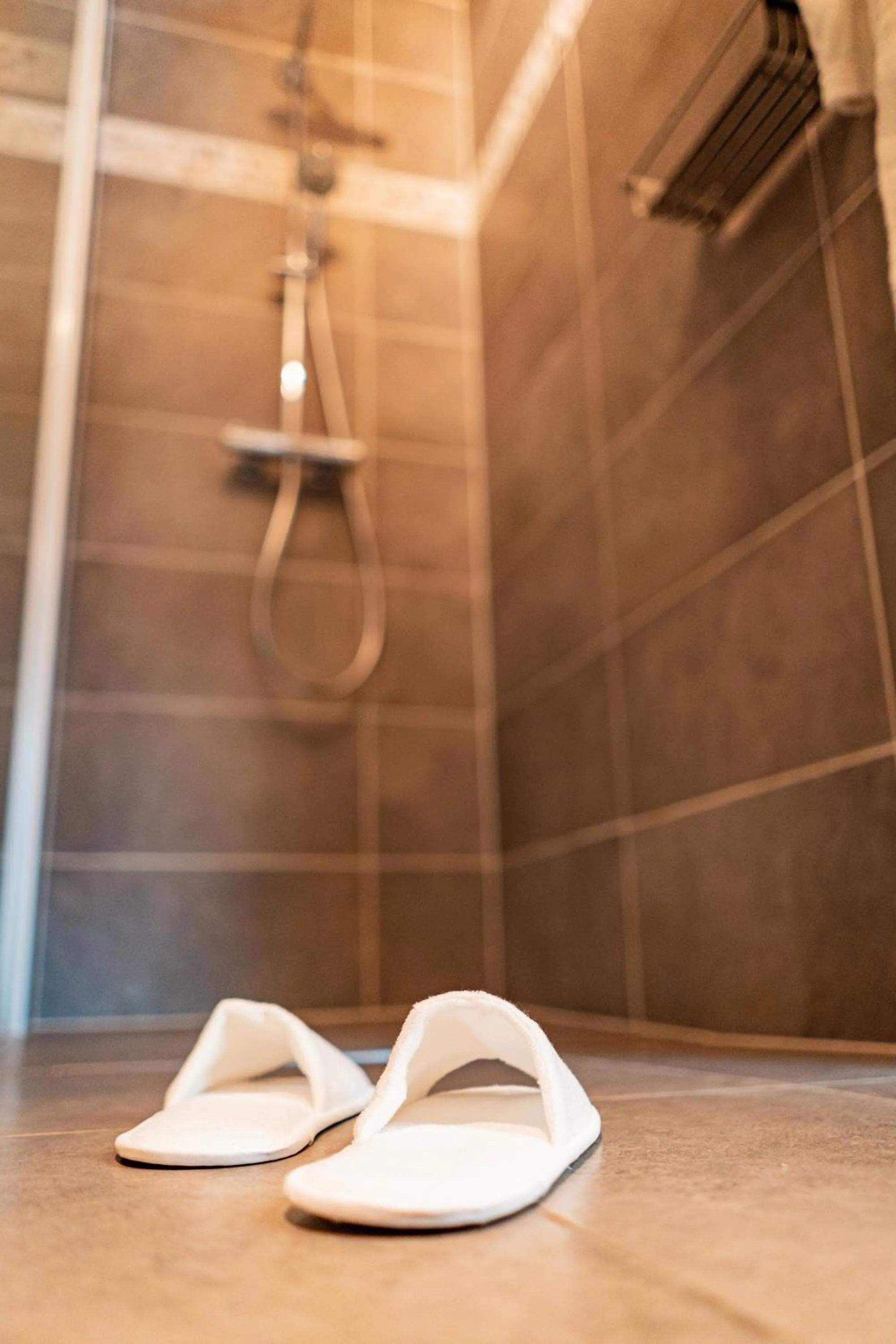 Shower, Bathroom in B&B Abalona