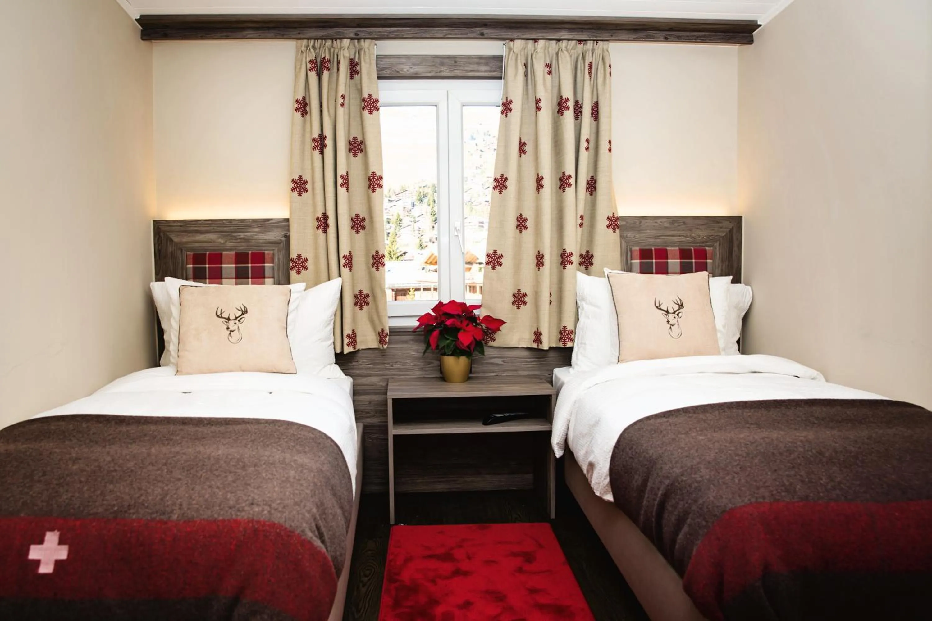 Photo of the whole room, Bed in Hotel Bristol Verbier