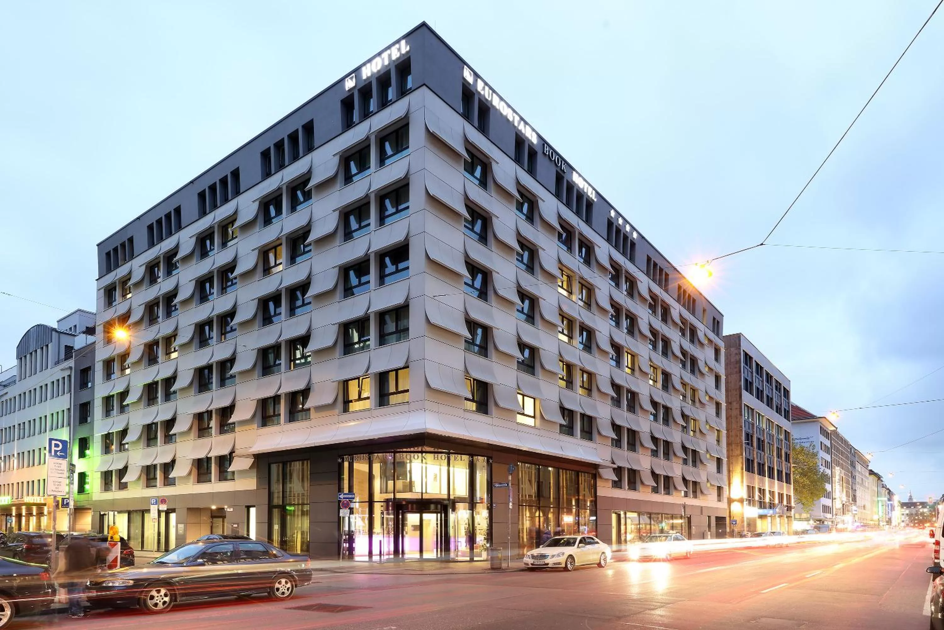 Facade/entrance in Eurostars Book Hotel