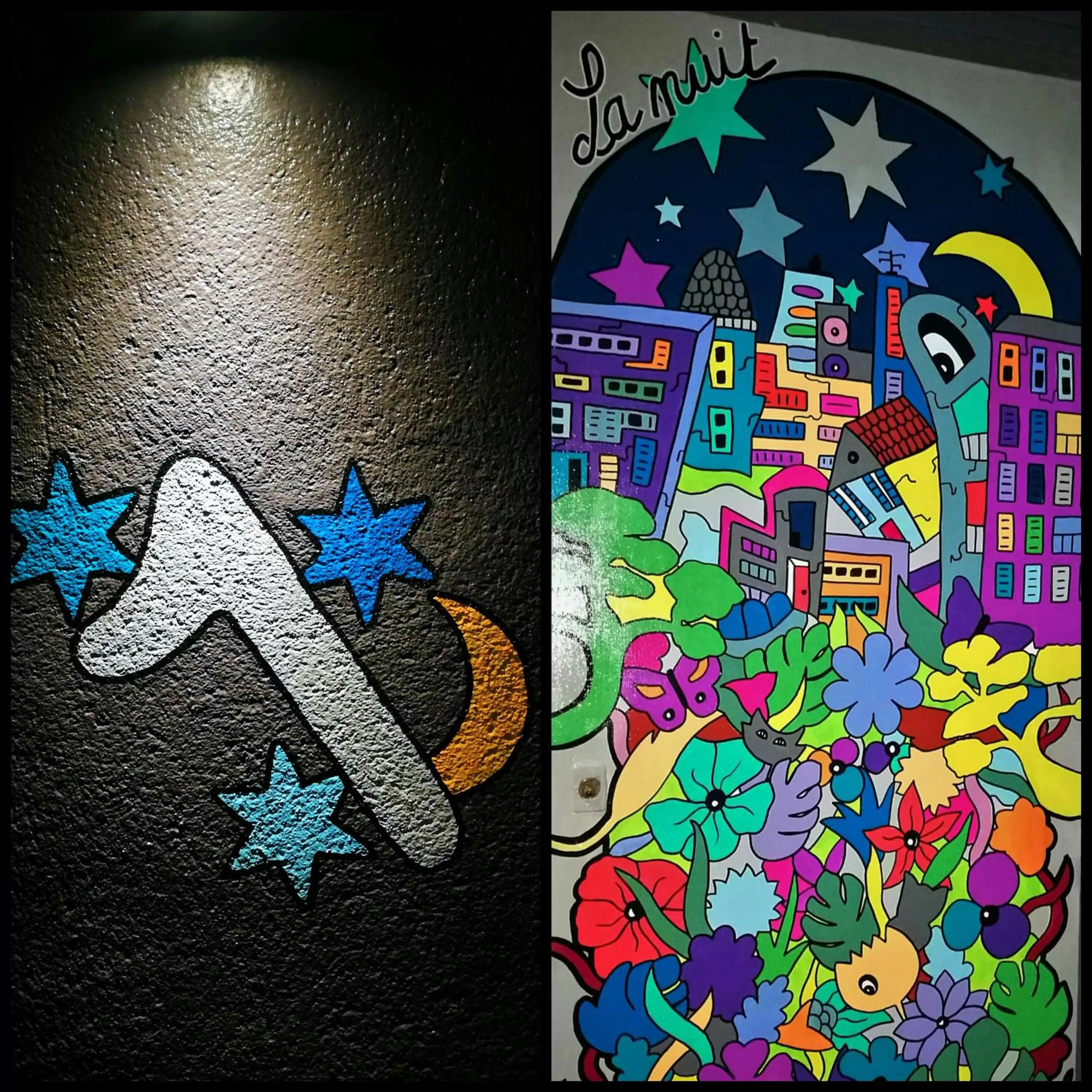 Decorative detail in Nyx Hôtel Indépendant Perpignan Centre Gare