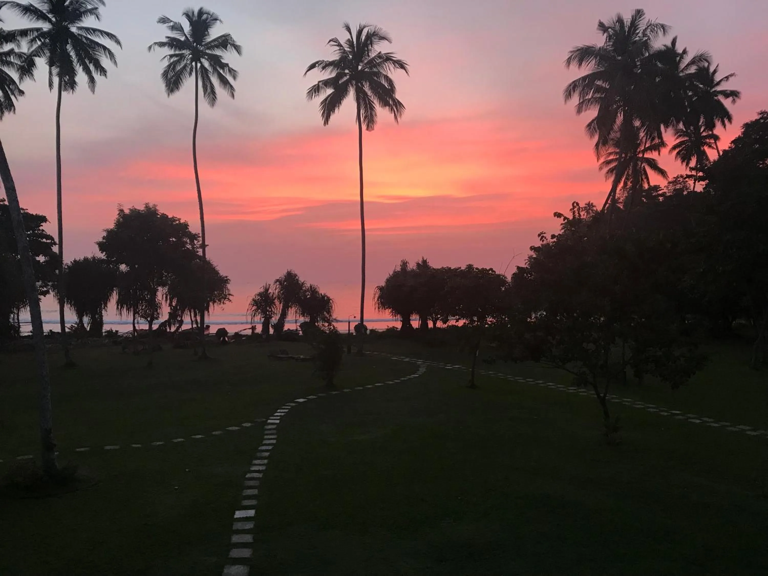 Sunset in Talalla Retreat