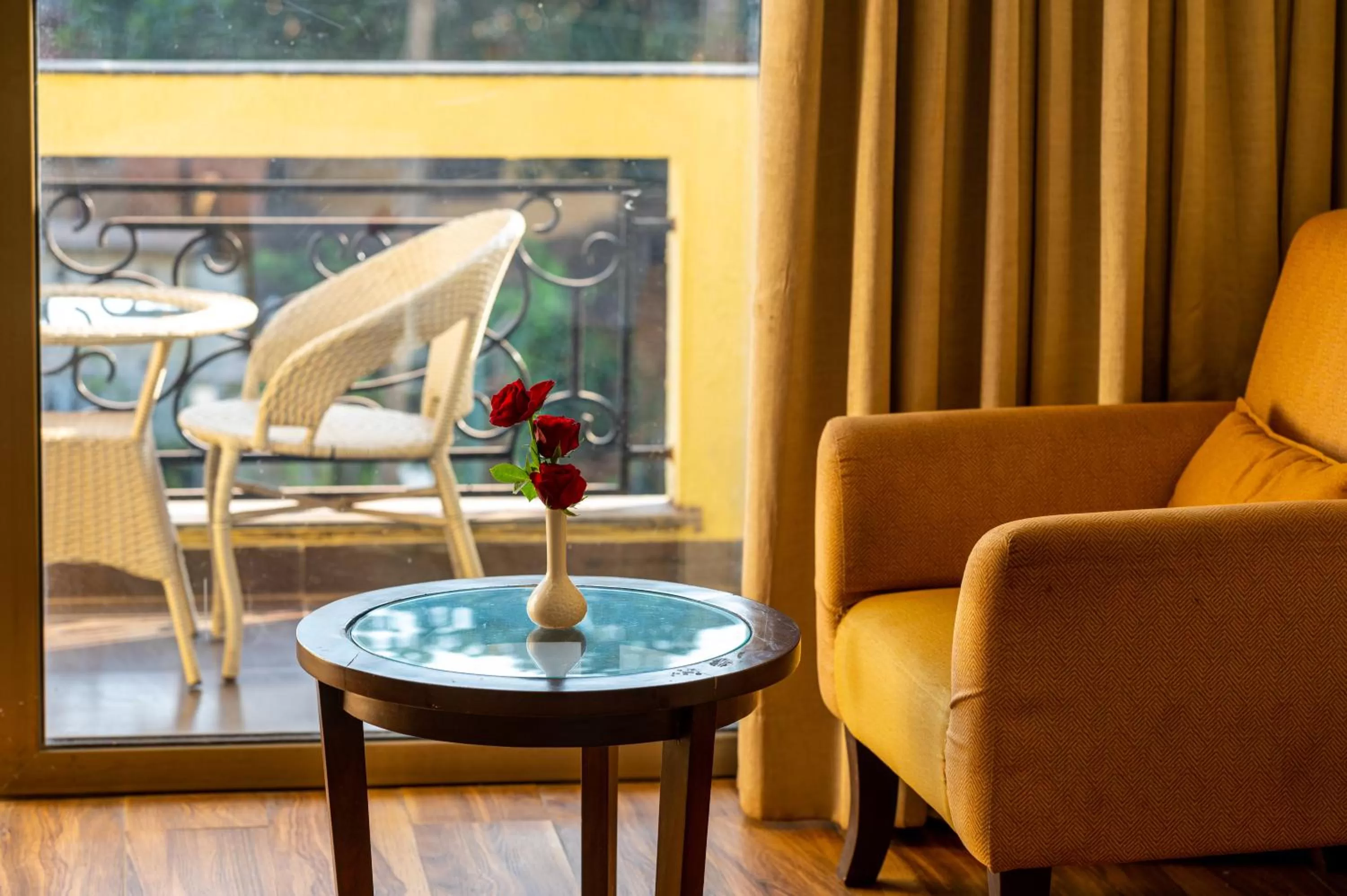Seating area in BELLS BEACH RESORT , A Unit of Resort De Balneaire