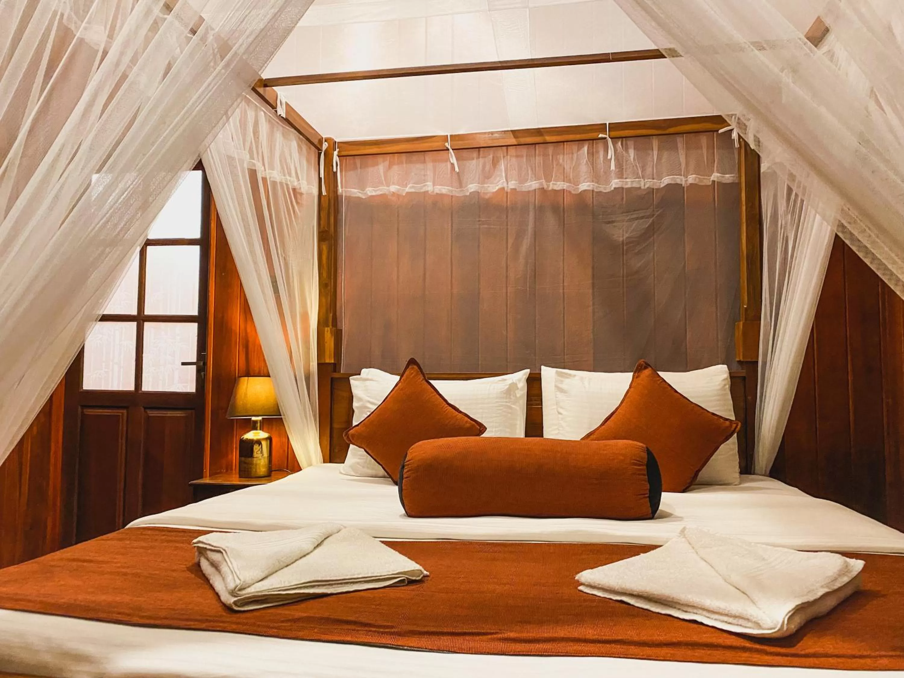 Bed in Levon Boutique Hotel