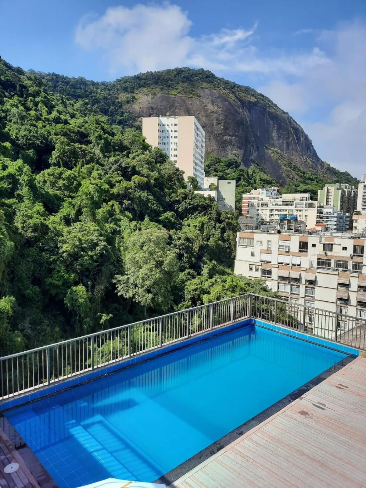 Pool view in Royalty Copacabana Hotel