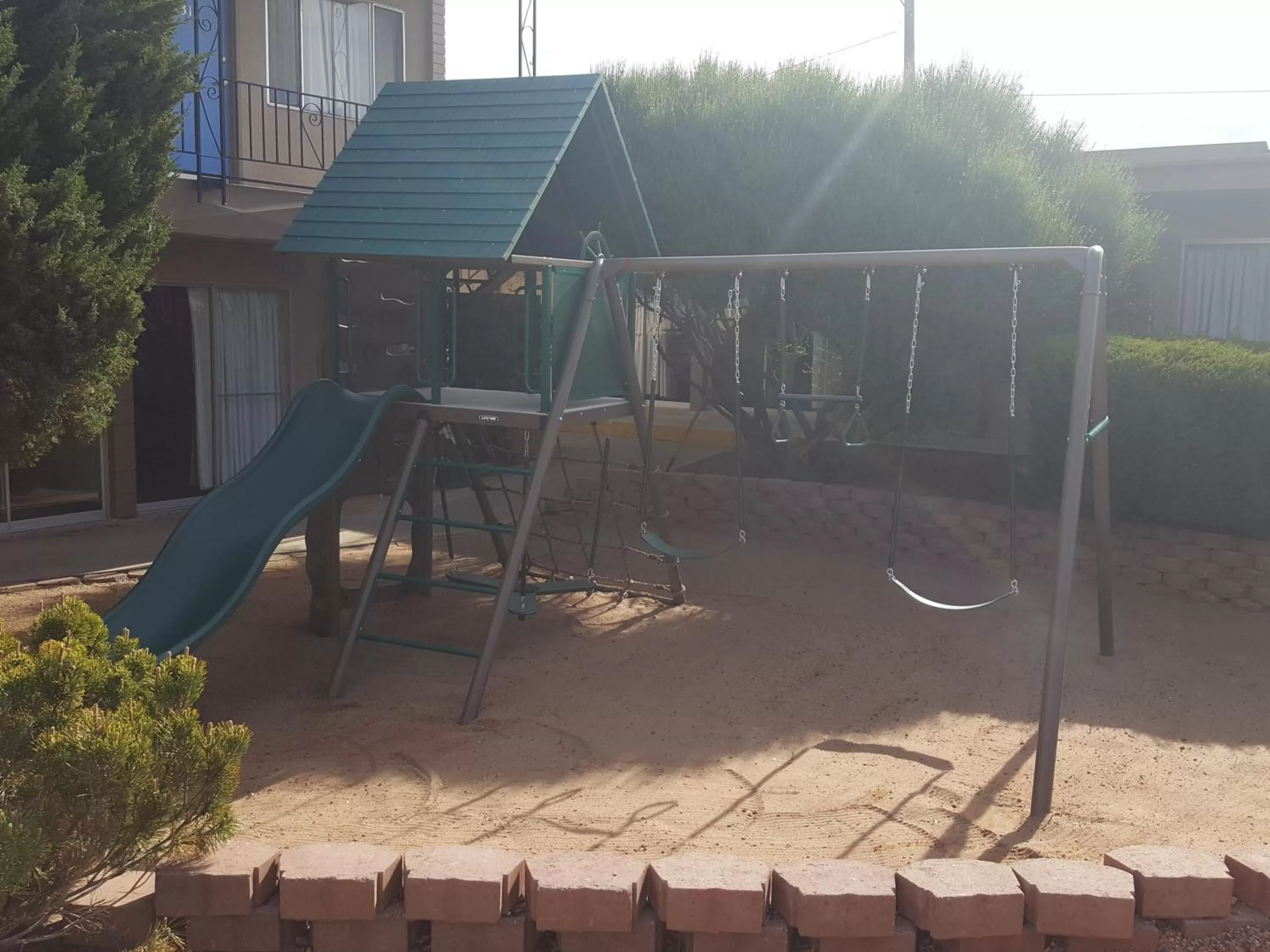 Children play ground in Lake Powell Canyon Inn