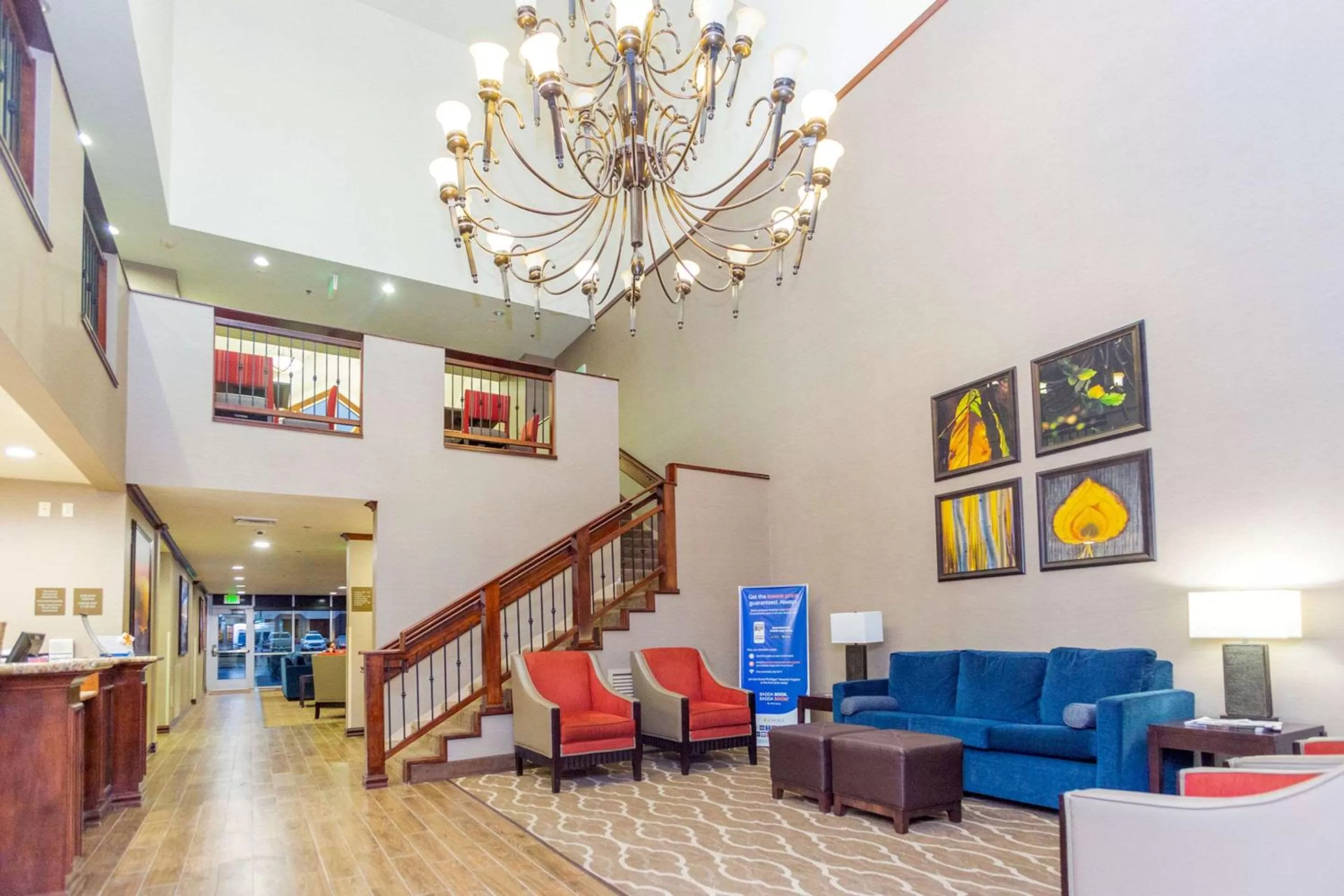 Lobby or reception in Comfort Inn Salt Lake City Downtown