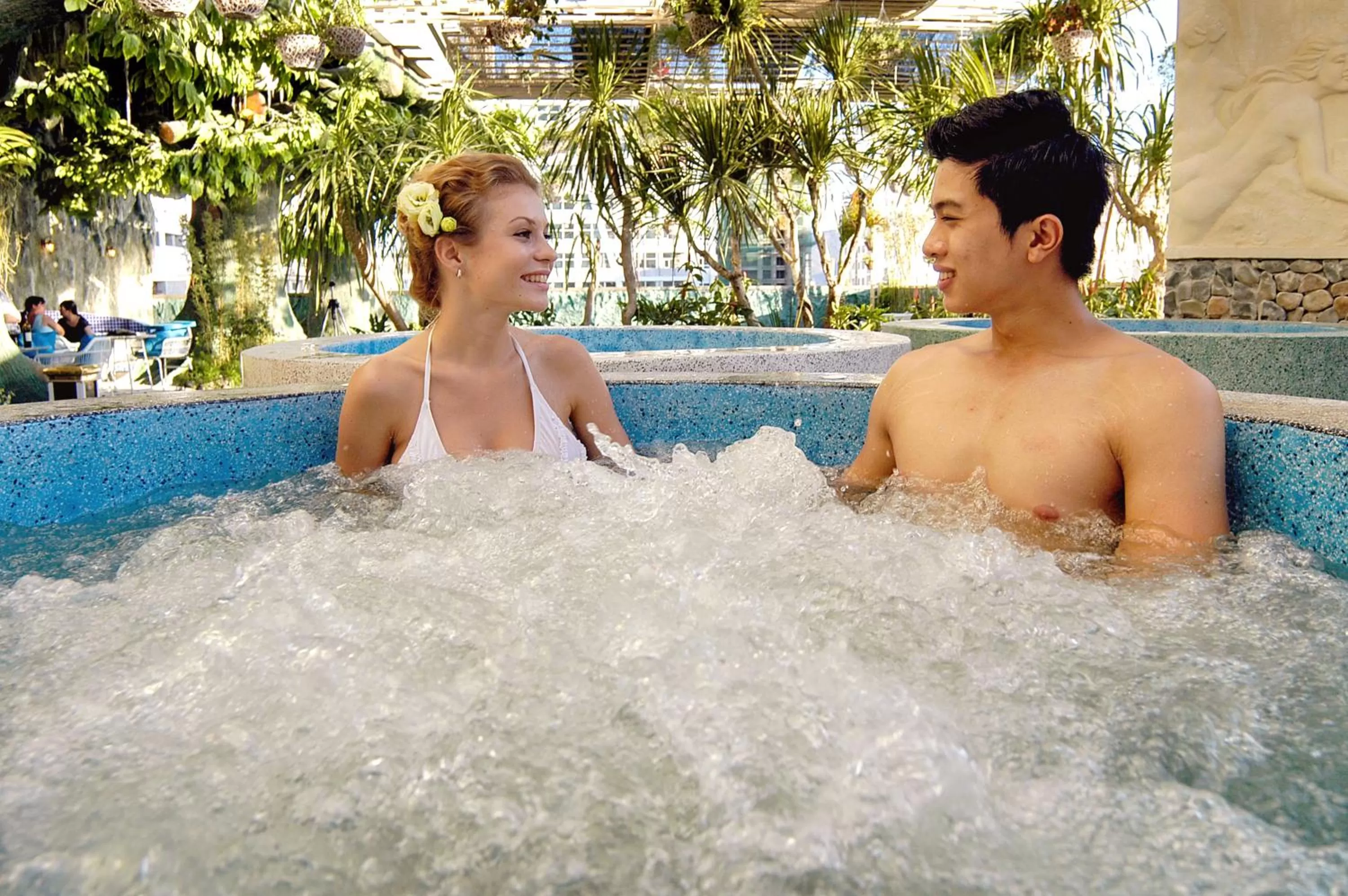 Hot Tub in Galina Hotel & Spa