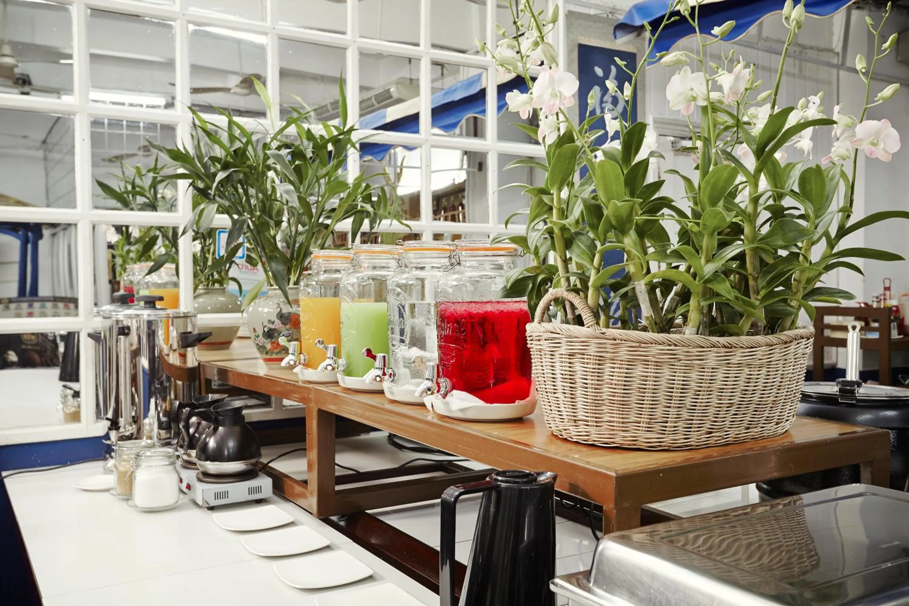 Breakfast in The Krungkasem Srikrung Hotel