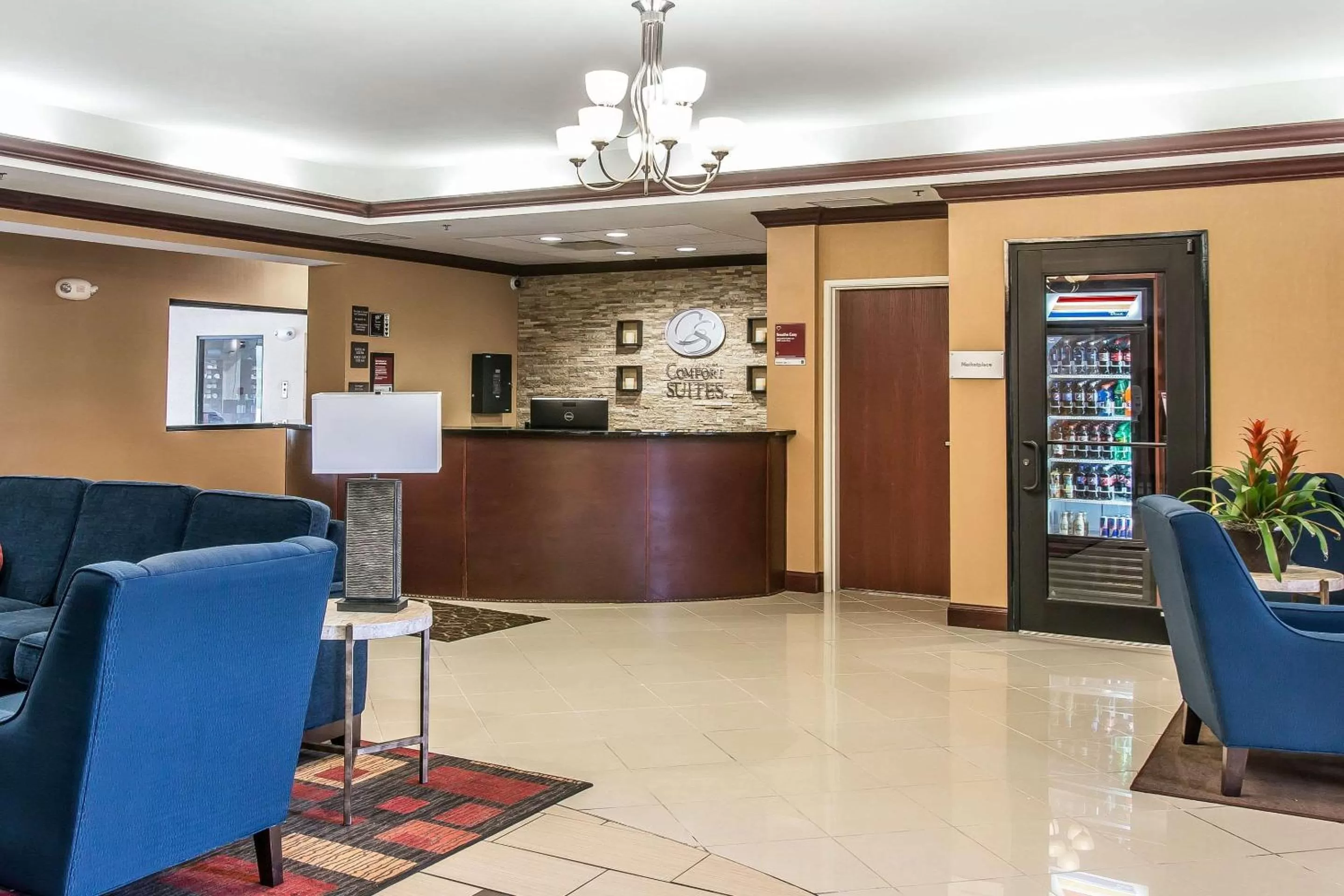 Lobby or reception in Comfort Suites South Bend Near Casino