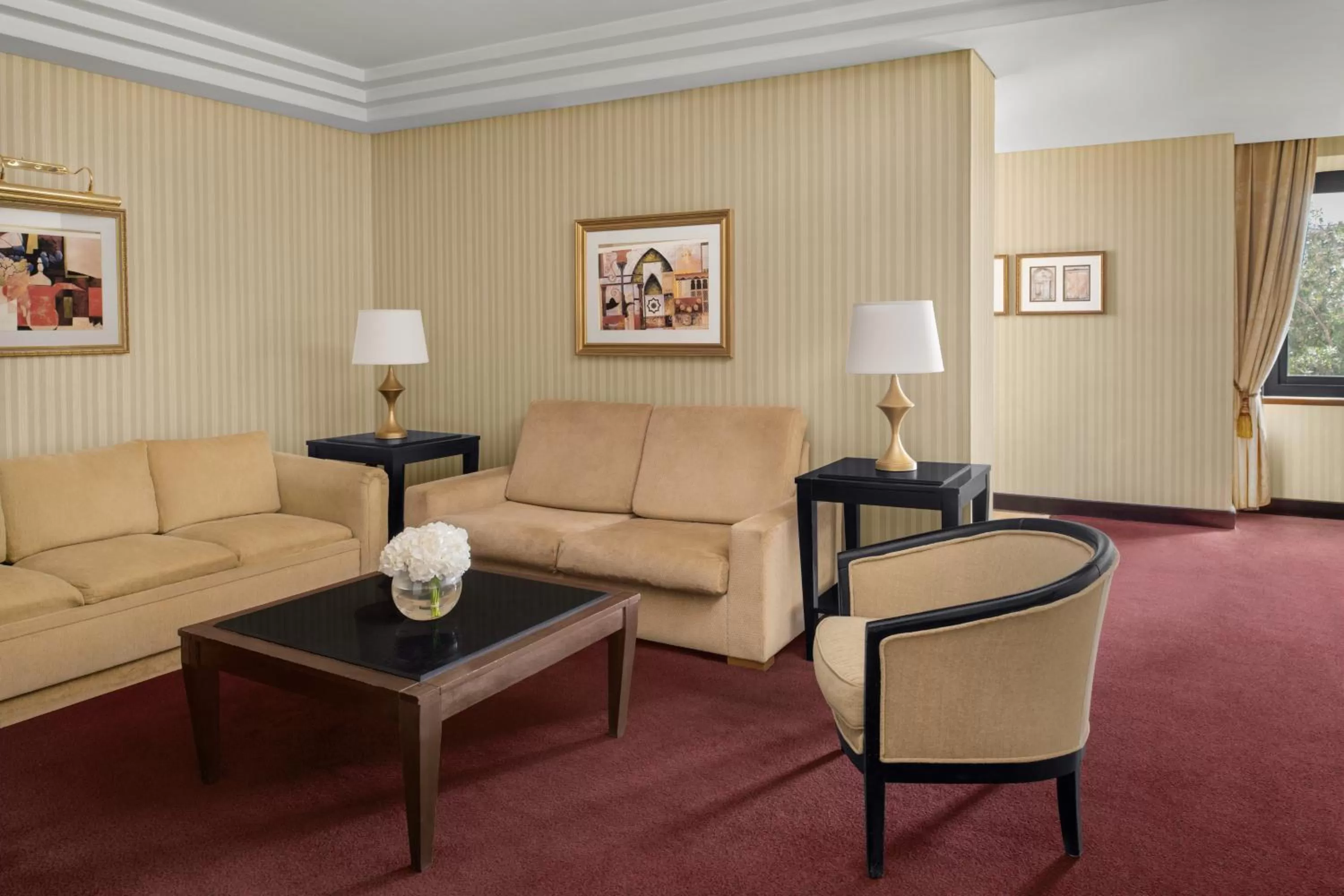 Living room in InterContinental Riyadh, an IHG Hotel