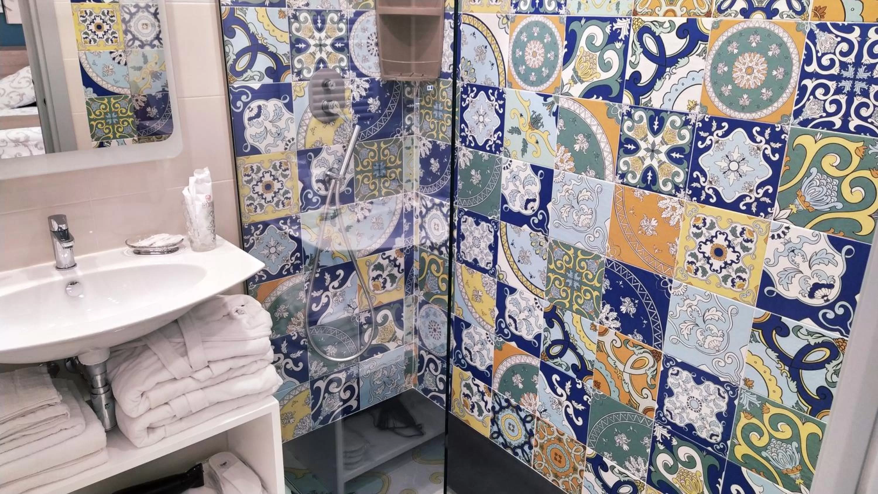 Shower in B&B La Stazione