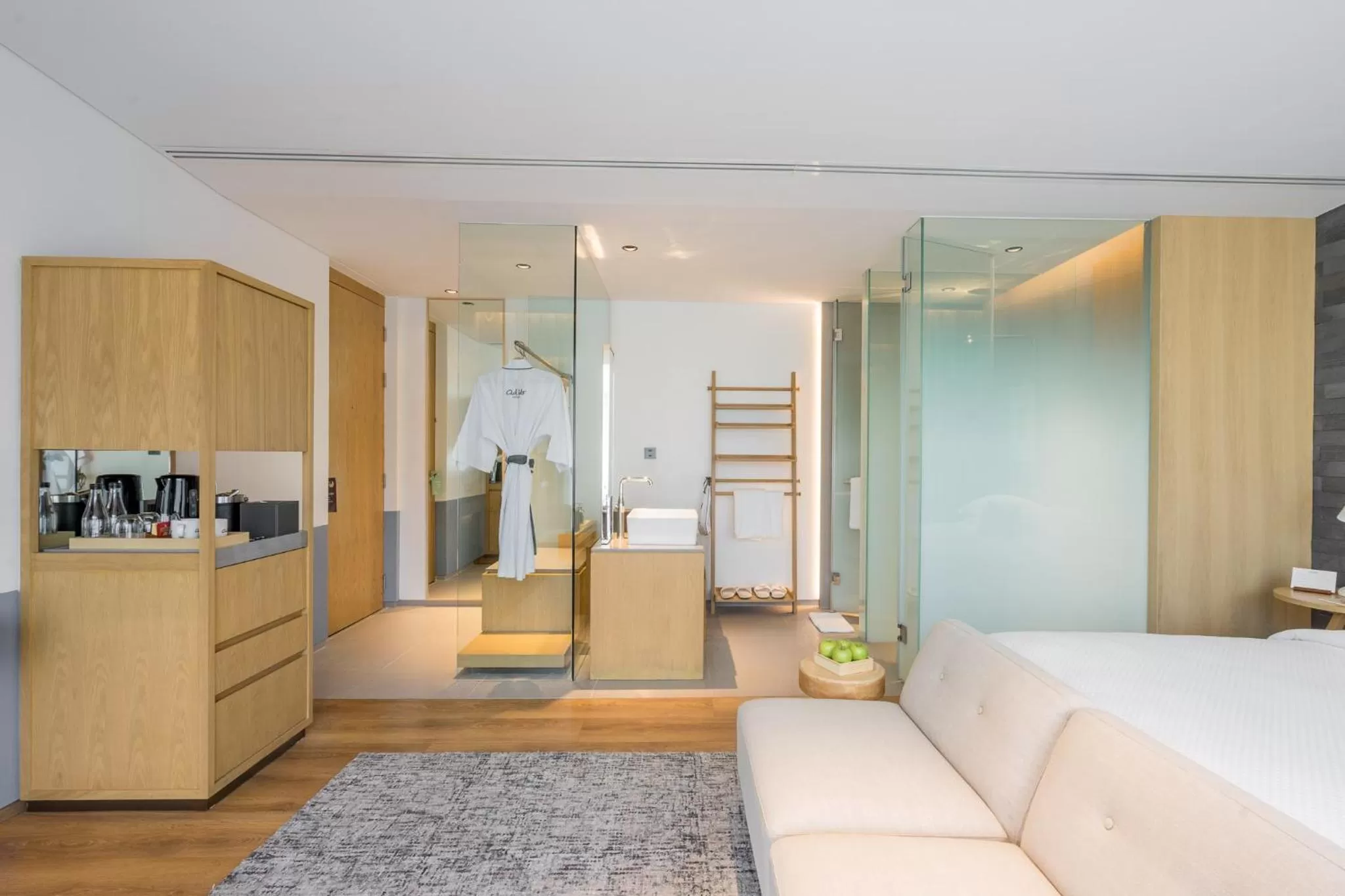 Seating area, Bed in Ad Lib Hotel Bangkok