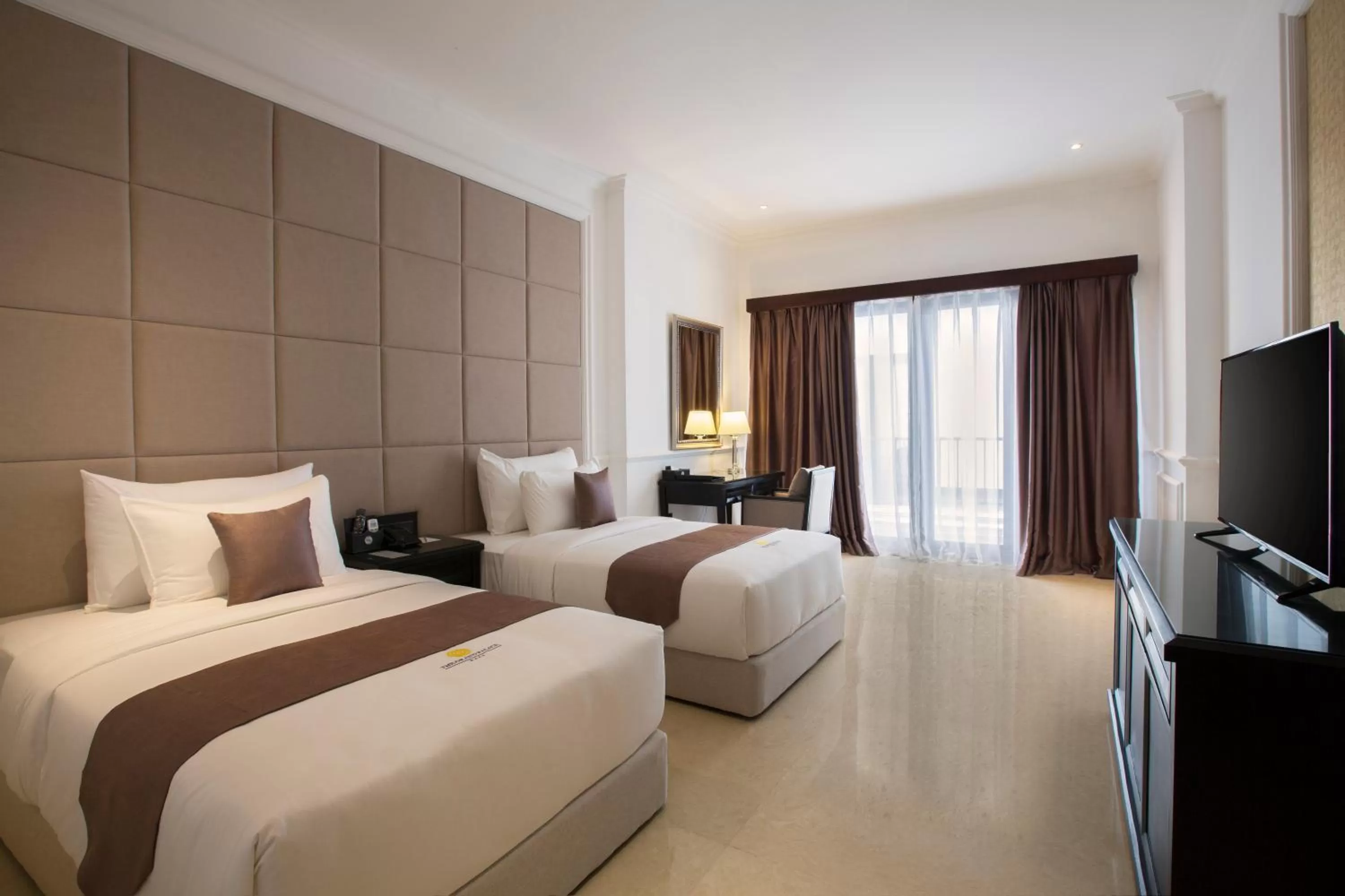 Bedroom, Bed in Grand Palace Hotel Sanur - Bali