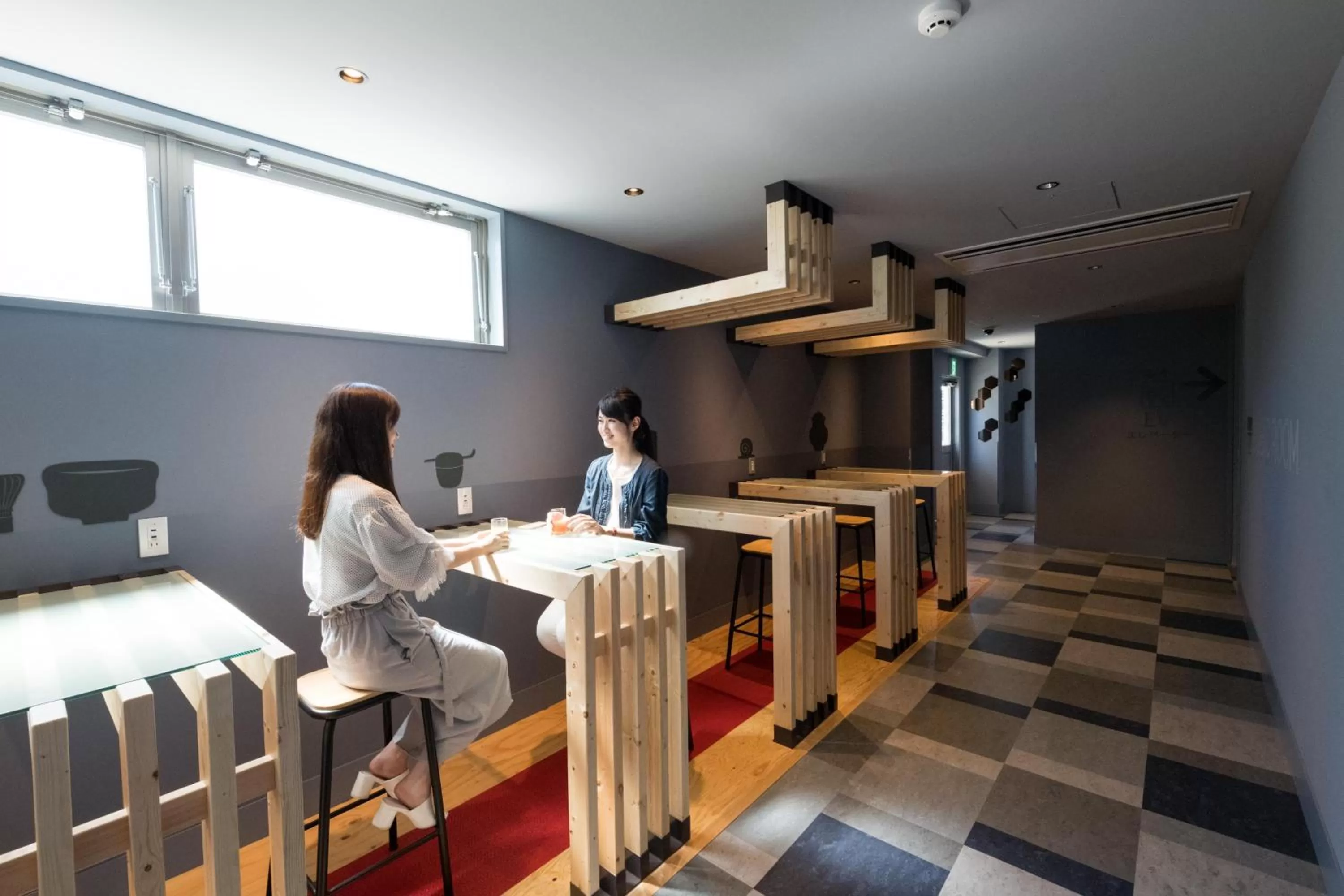 Seating area in Matsue Urban Hotel