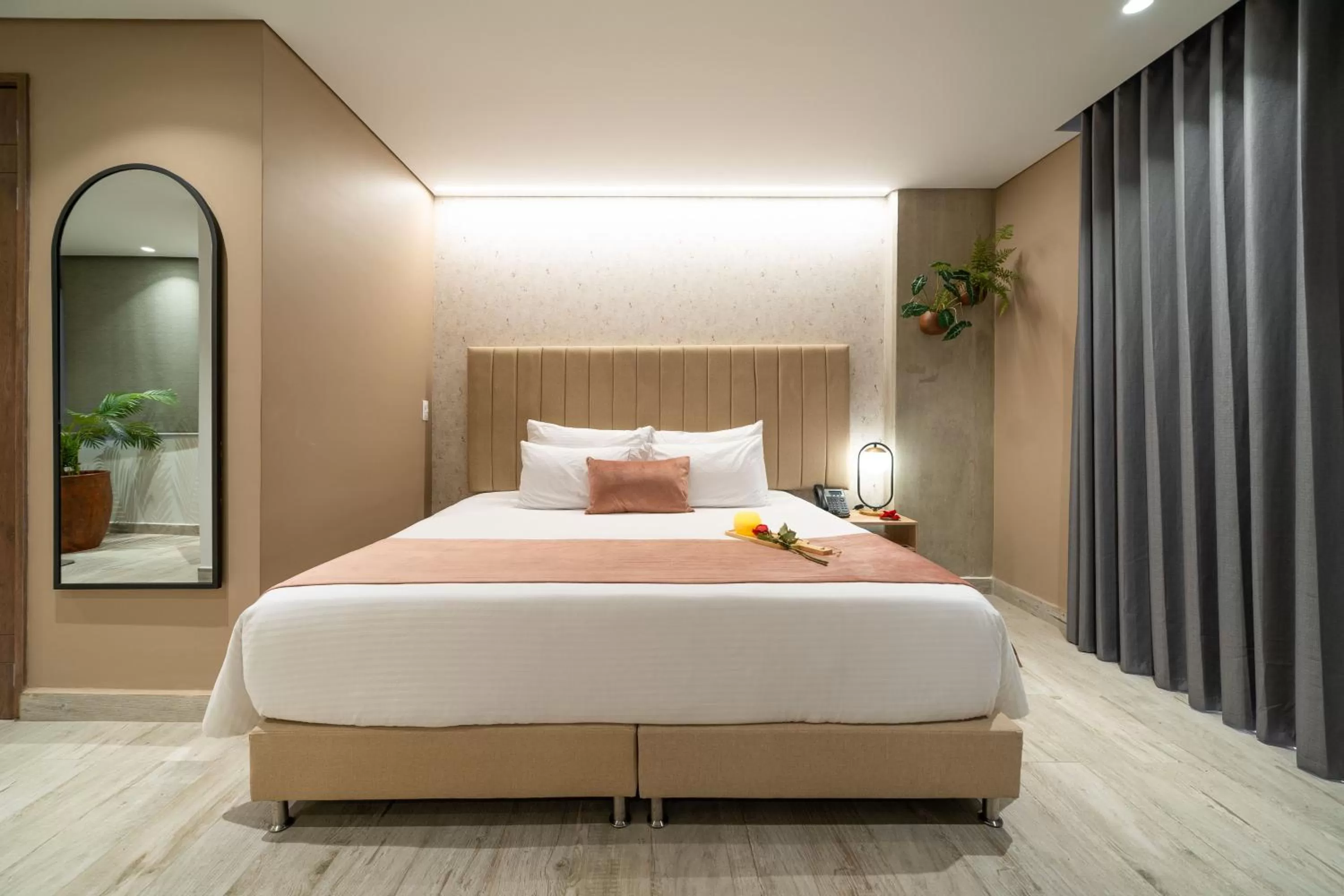 Bed in Eutopiq Hotel