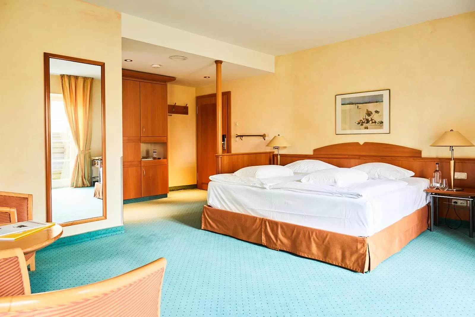 Photo of the whole room, Bed in Hotel Landhaus an de Dün