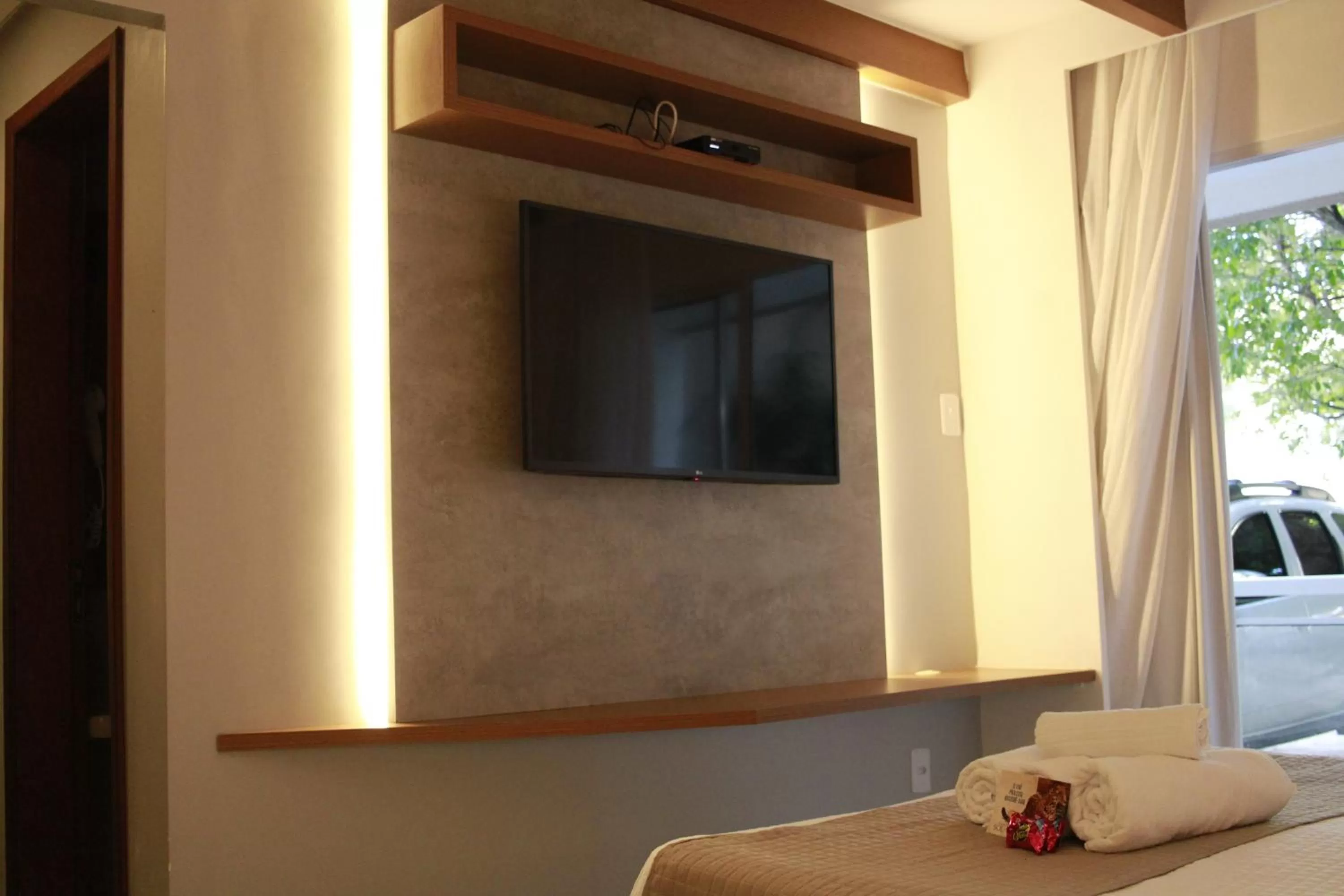 TV/Entertainment Center in Pousada Sol e Mar