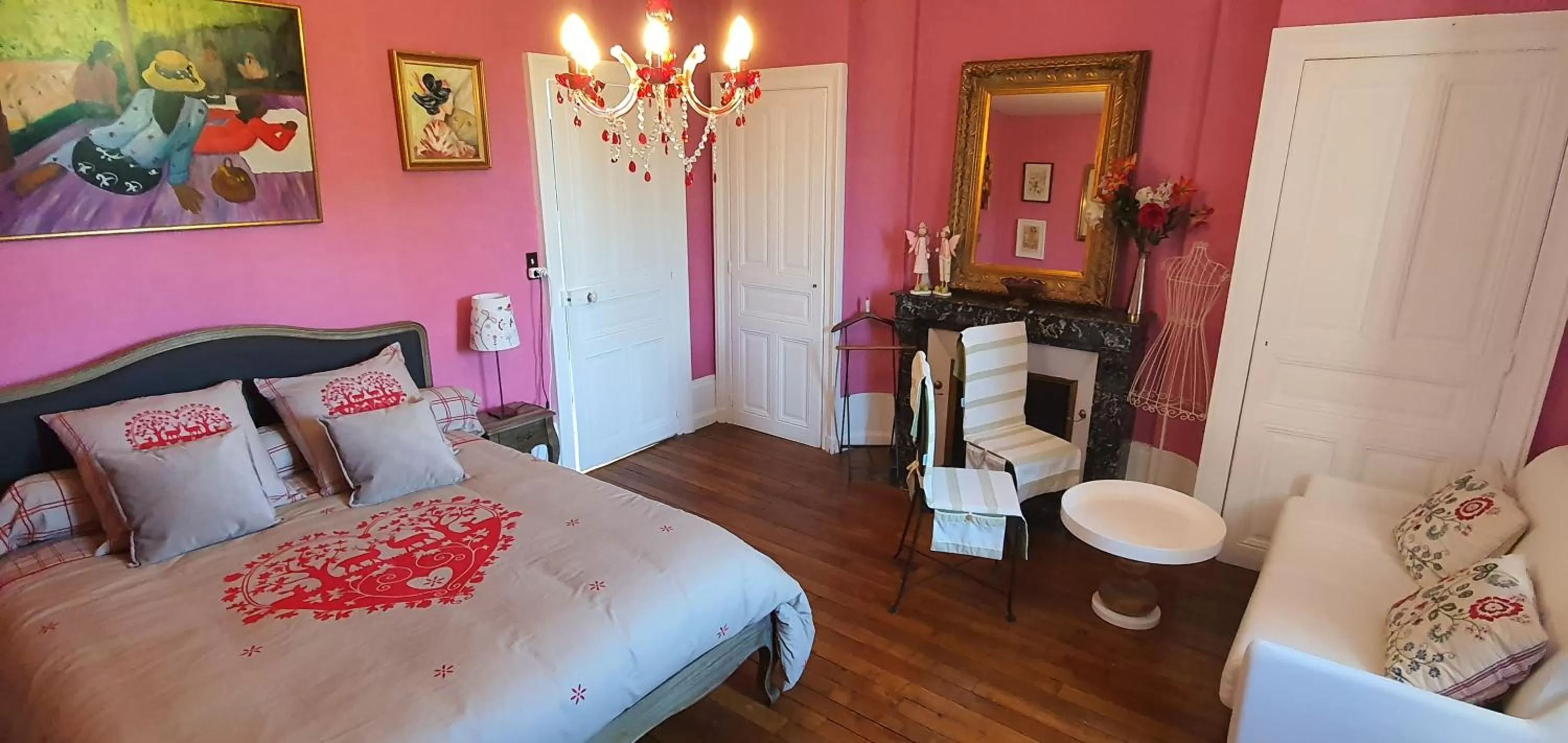 Bed in Villa Primerose