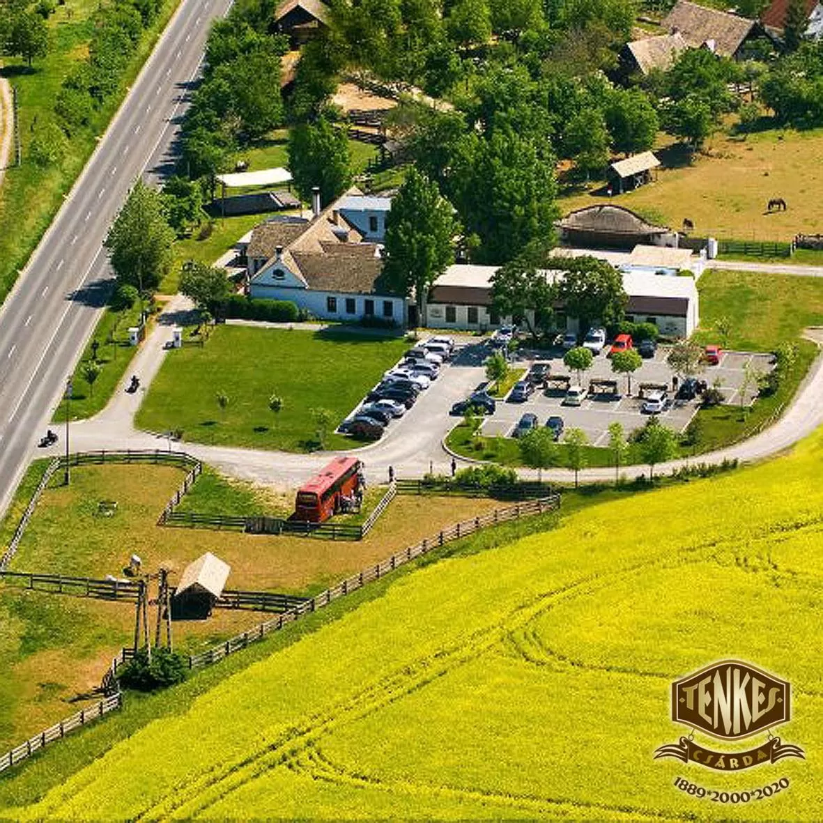 Bird's-eye View in Tenkes Fogadó és Vendégház Harkány